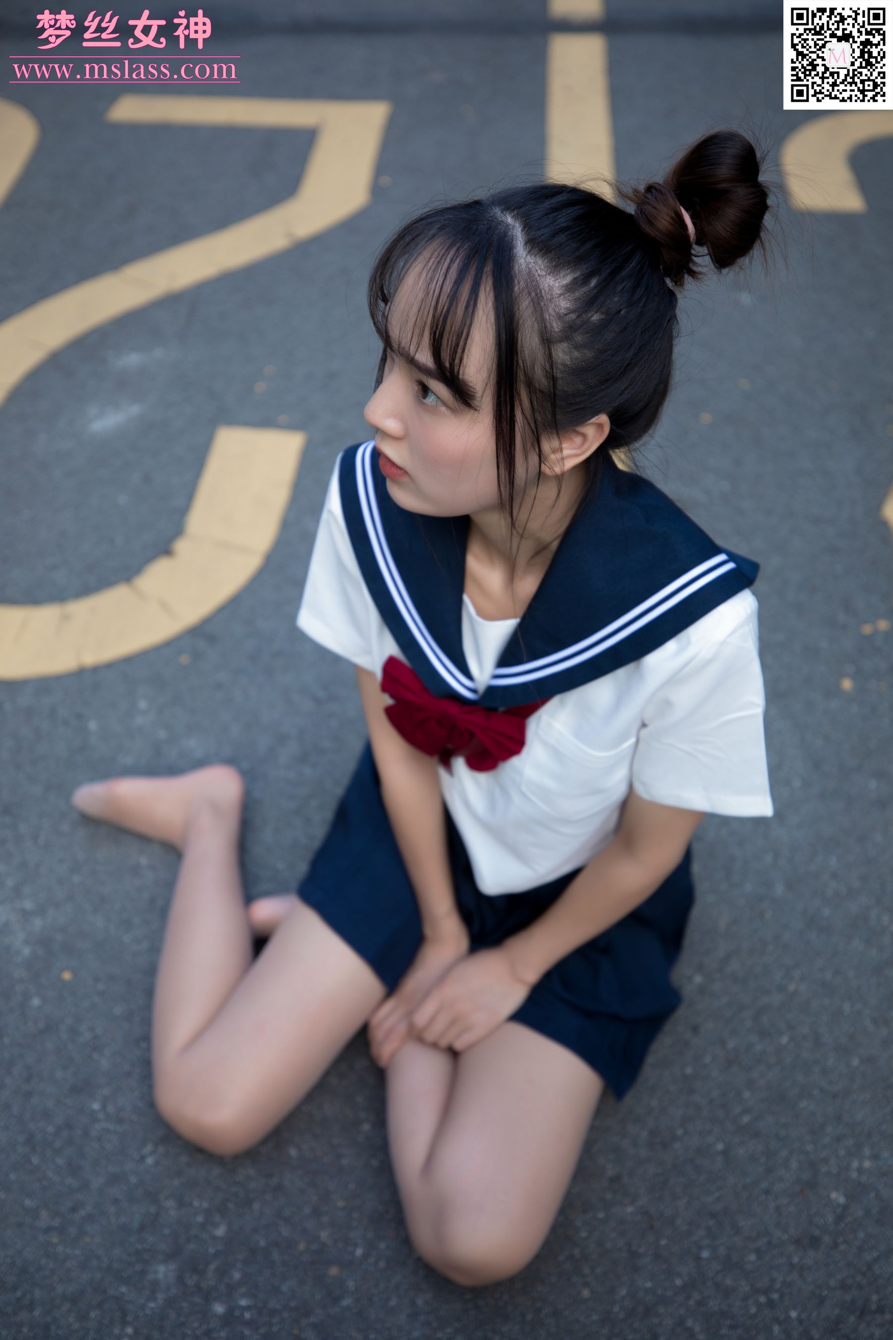 玥玥 JK小女神-图27