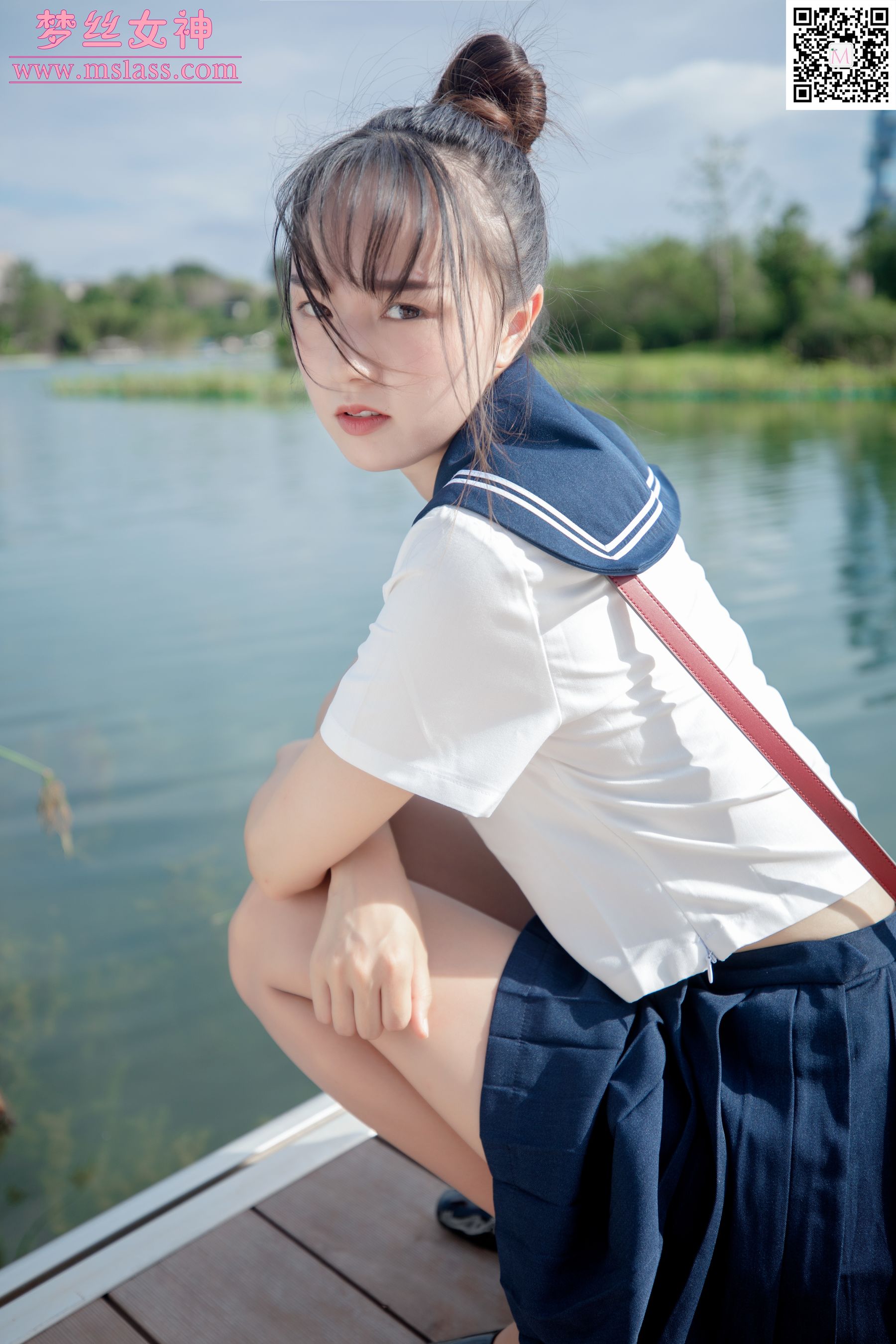 玥玥 JK小女神-图4