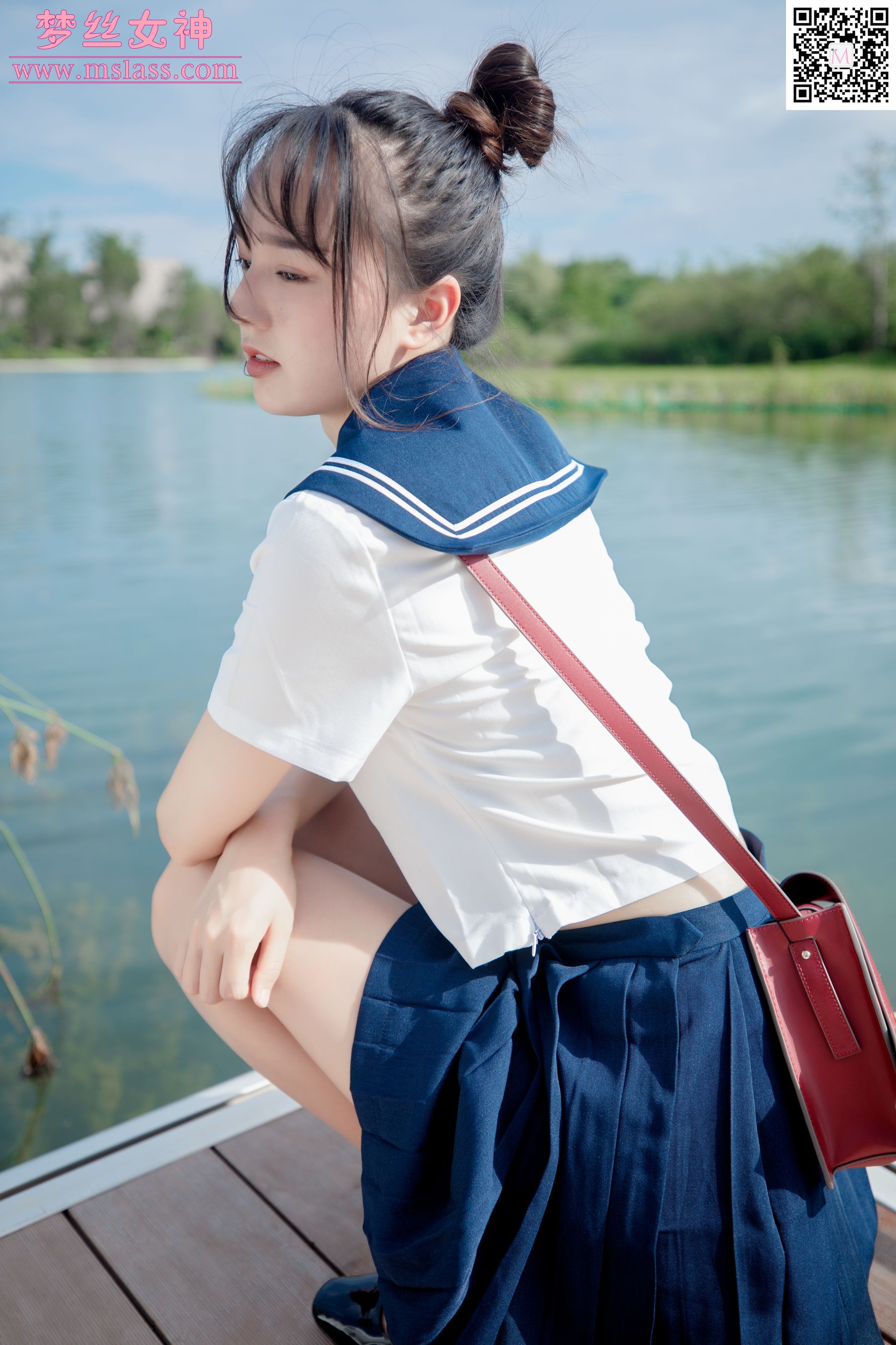 玥玥 JK小女神-图5