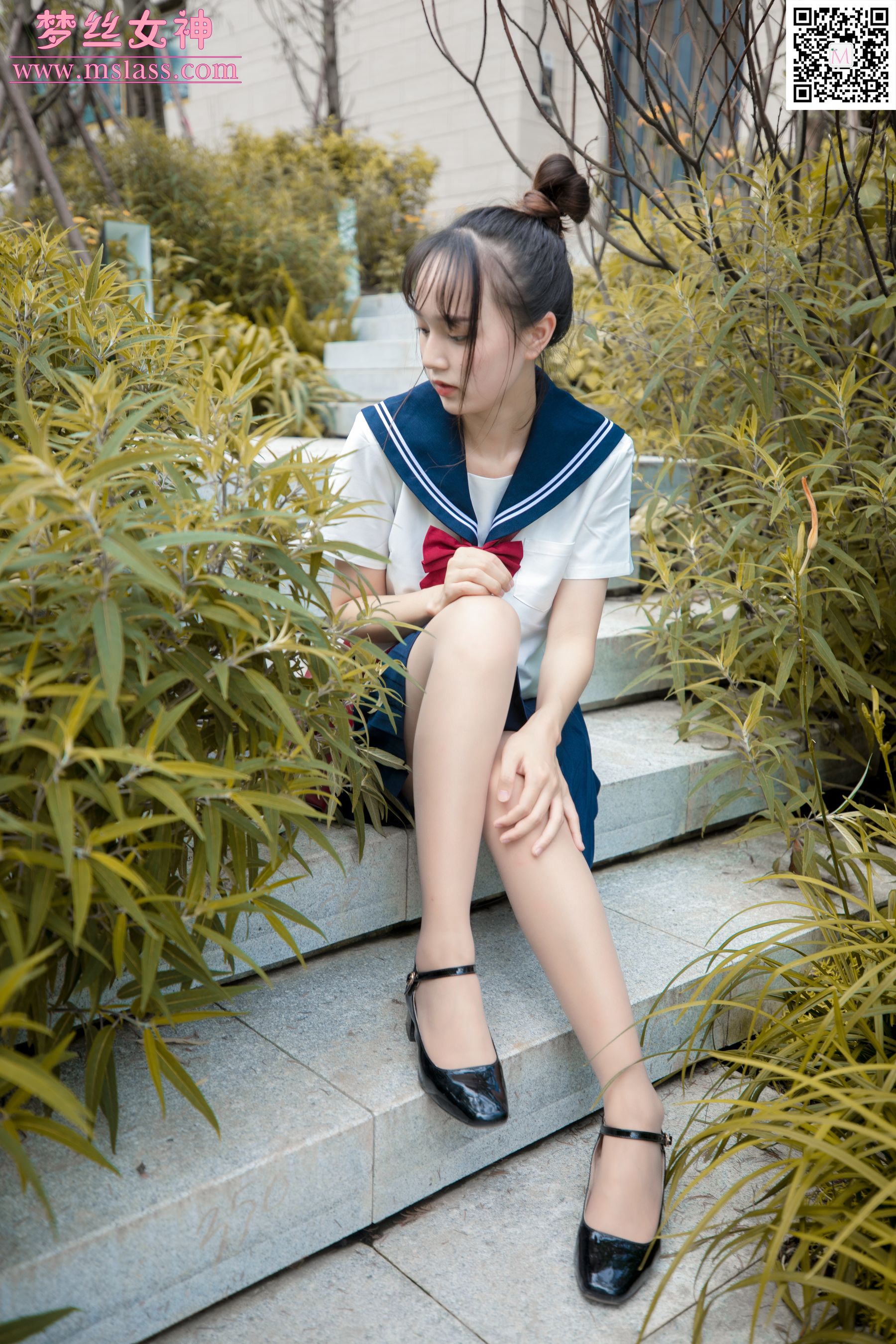 玥玥 JK小女神-图7