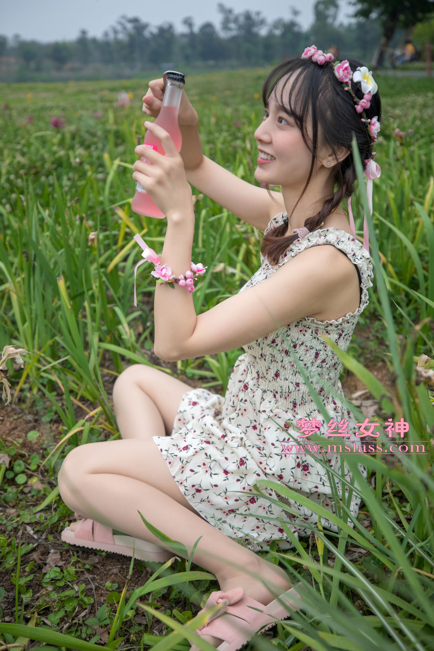 玥玥 田园的萌妹-图59