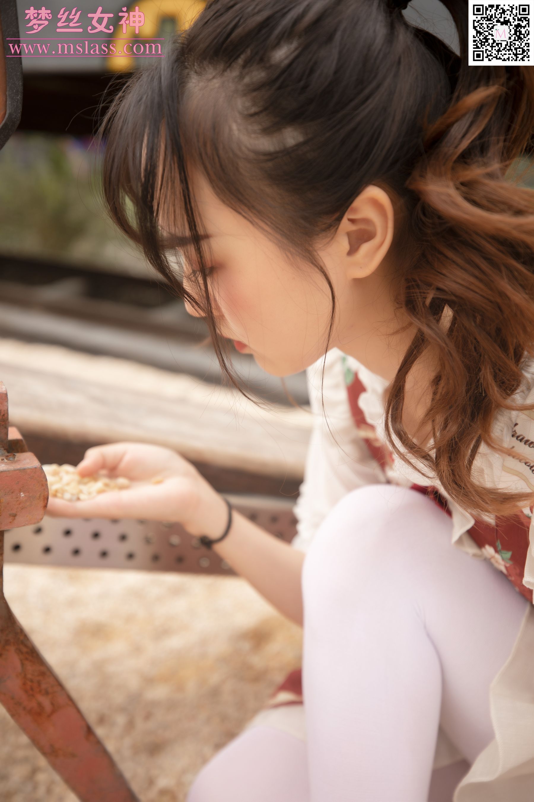 玥玥 白丝洛丽塔-图10