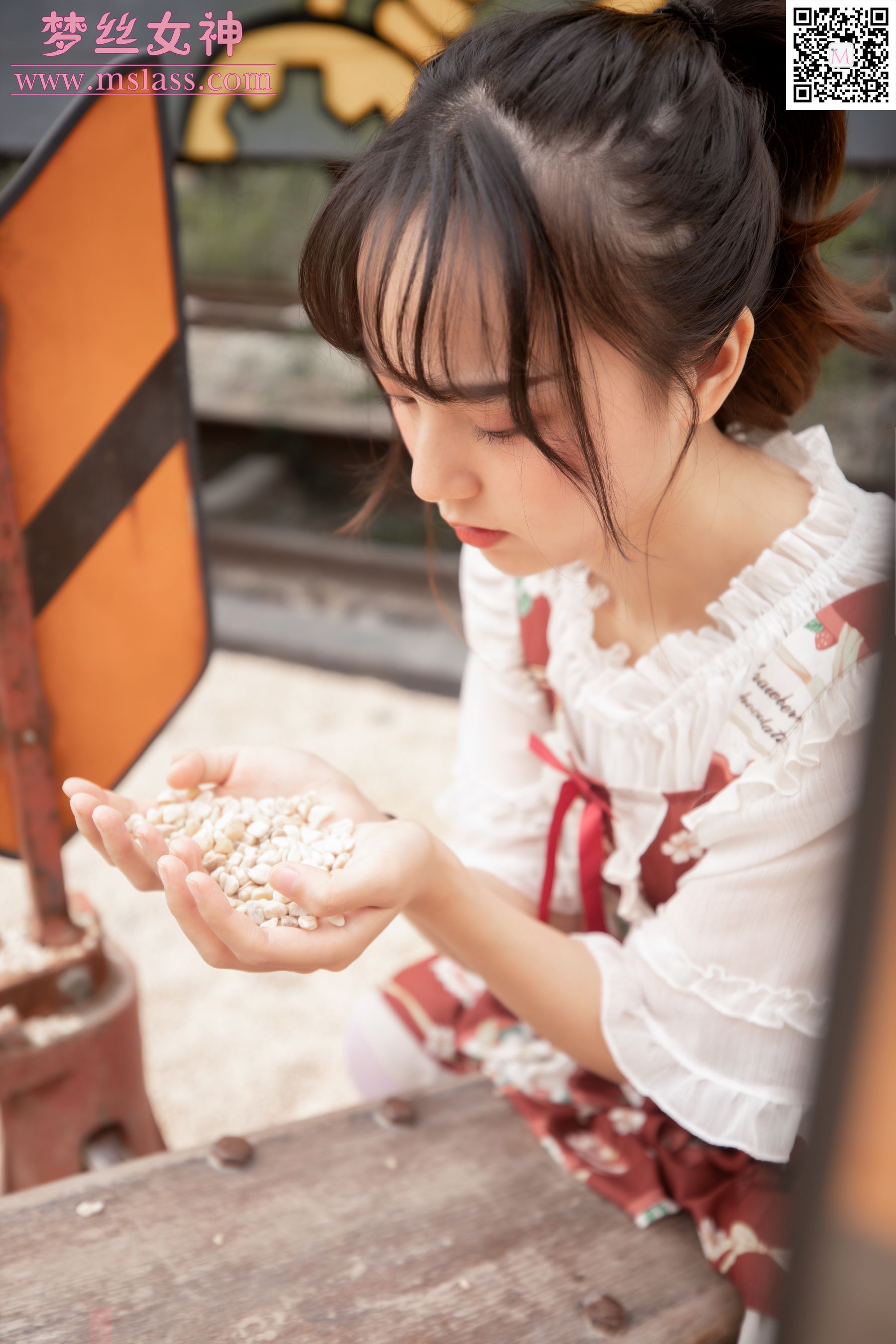 玥玥 白丝洛丽塔-图12