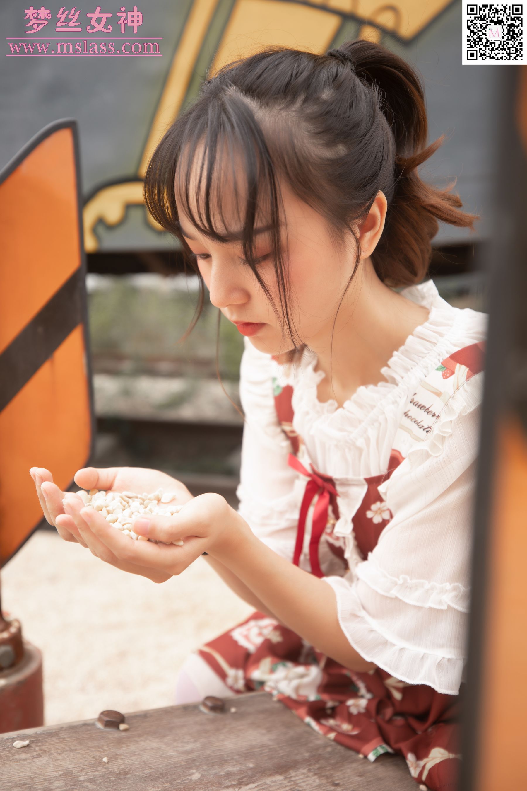 玥玥 白丝洛丽塔-图13