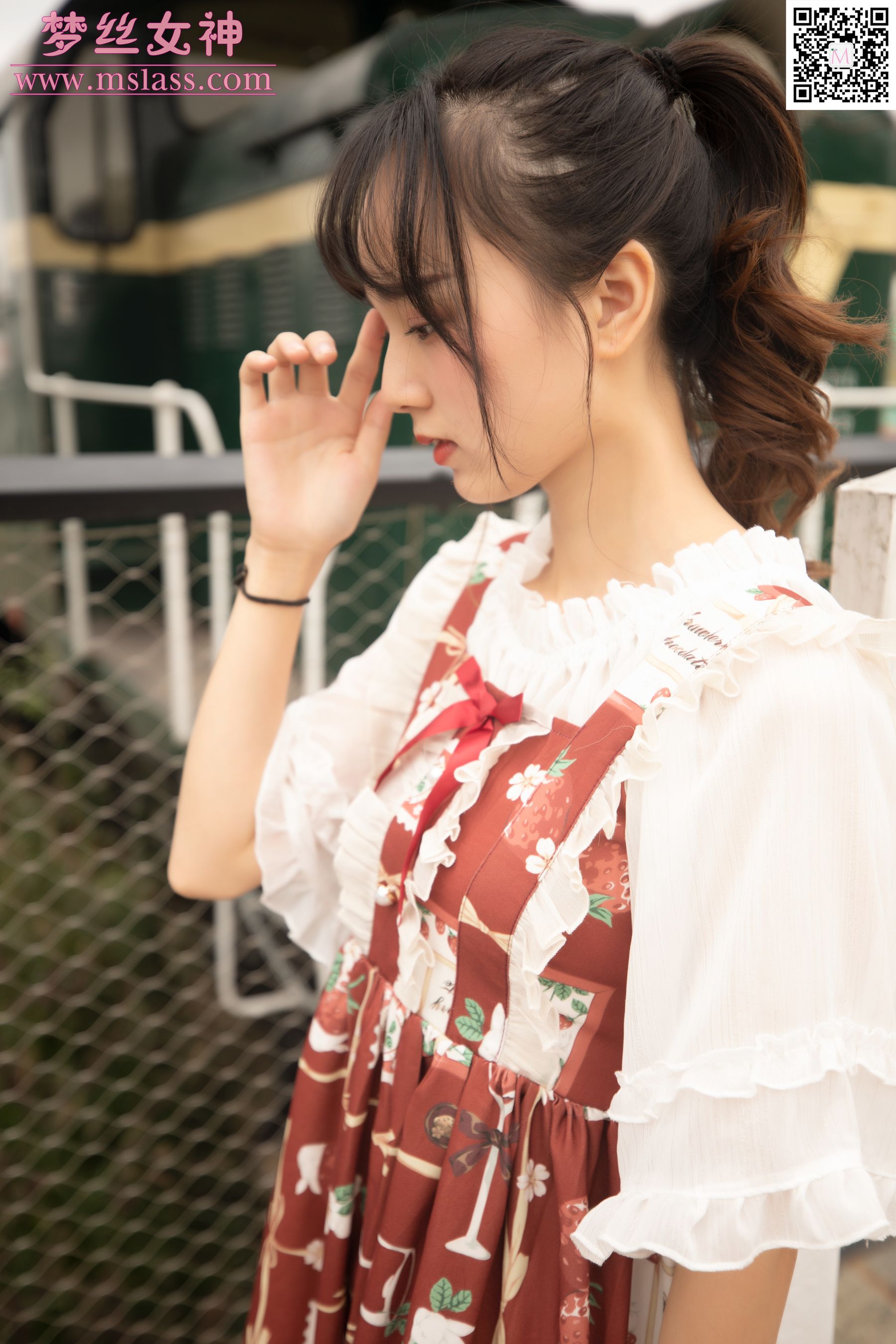 玥玥 白丝洛丽塔-图16