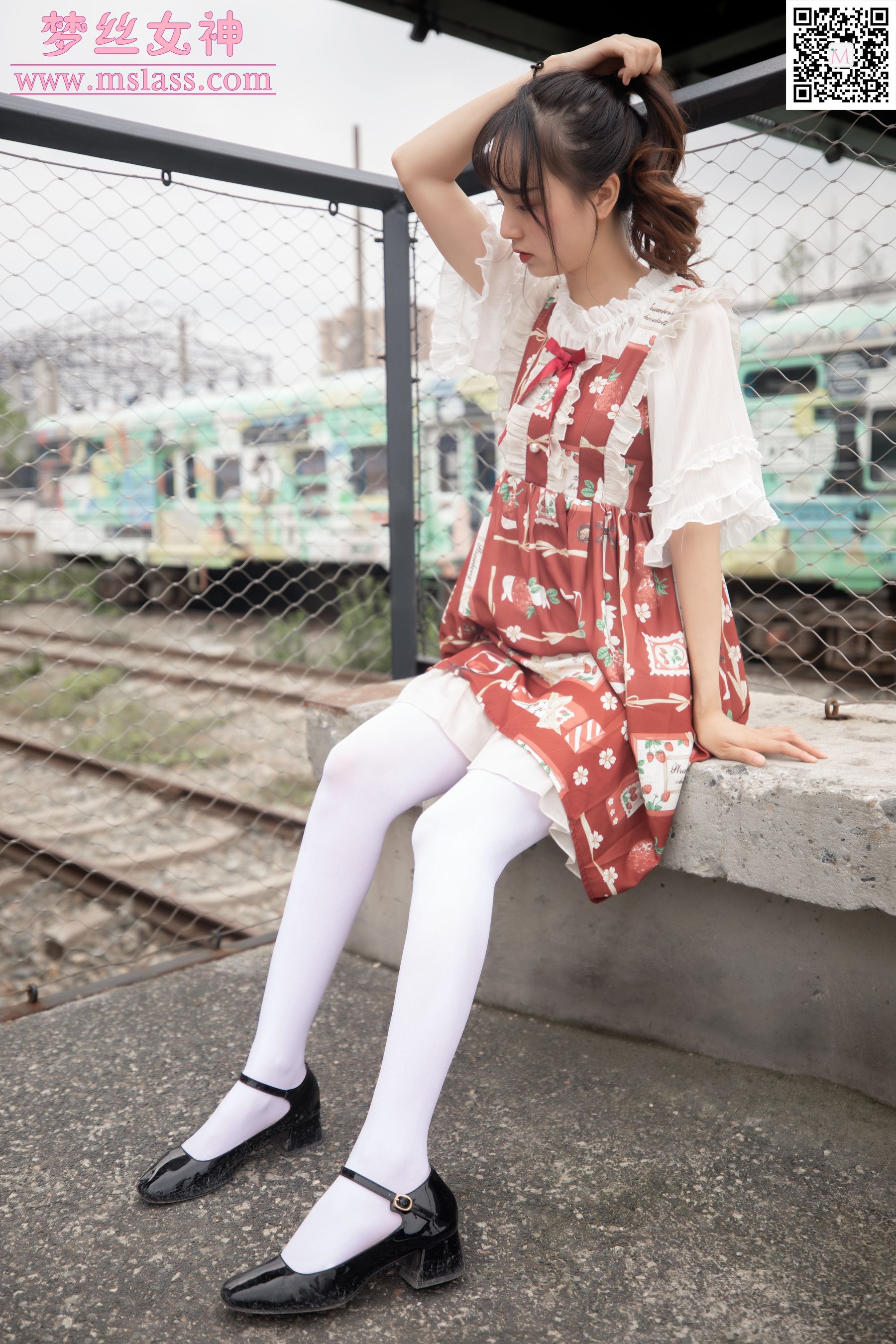 玥玥 白丝洛丽塔-图17