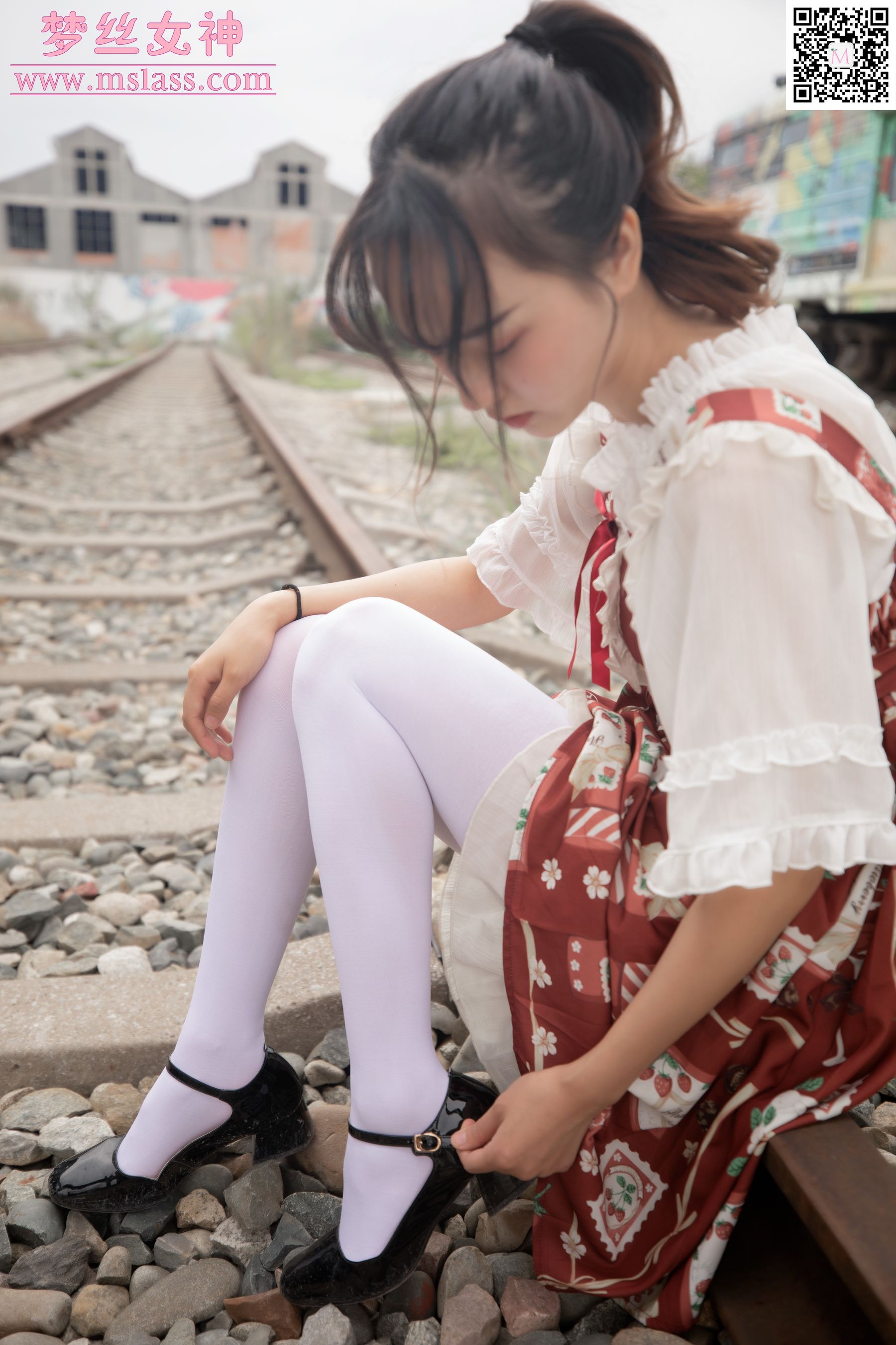 玥玥 白丝洛丽塔-图20