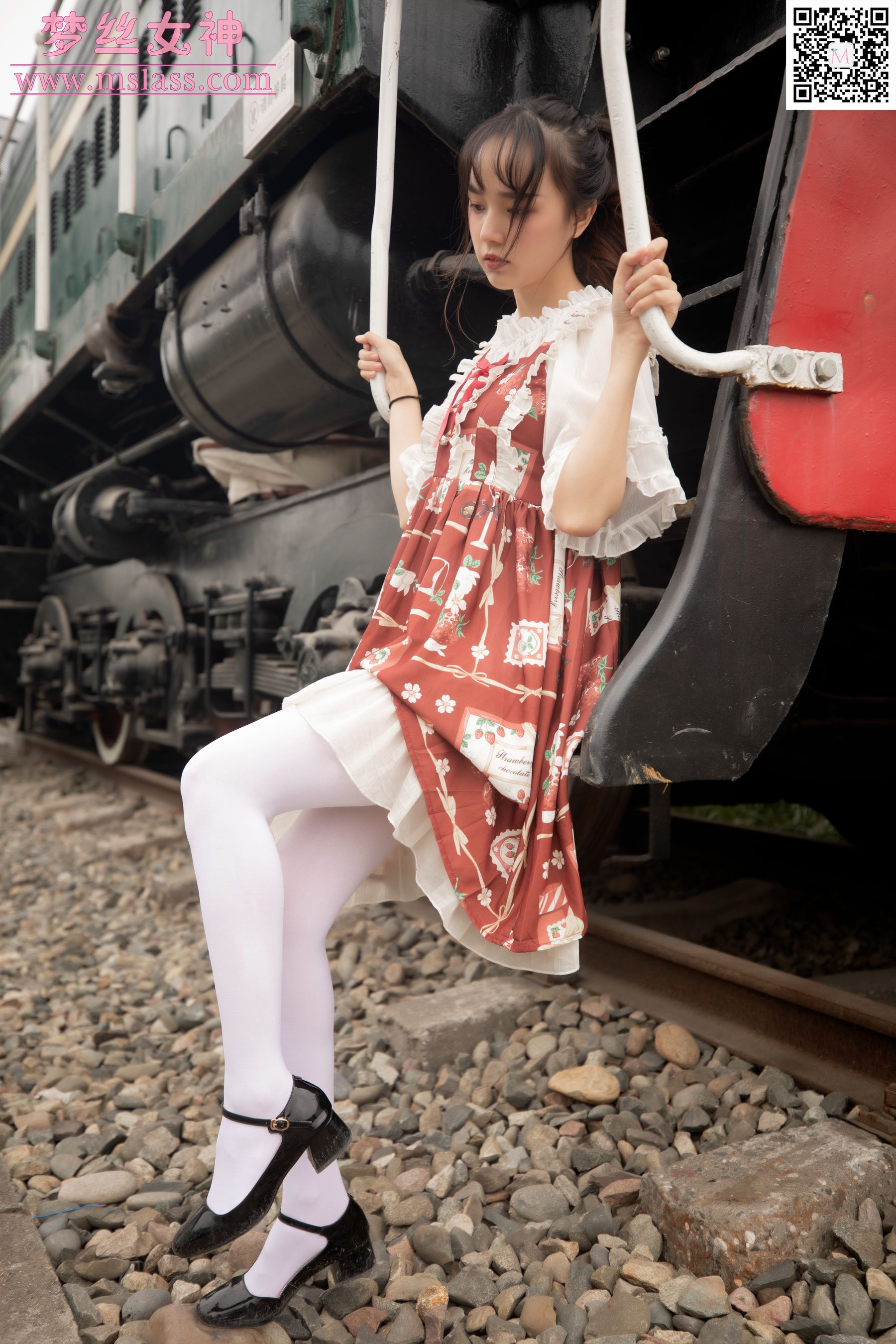 玥玥 白丝洛丽塔-图28