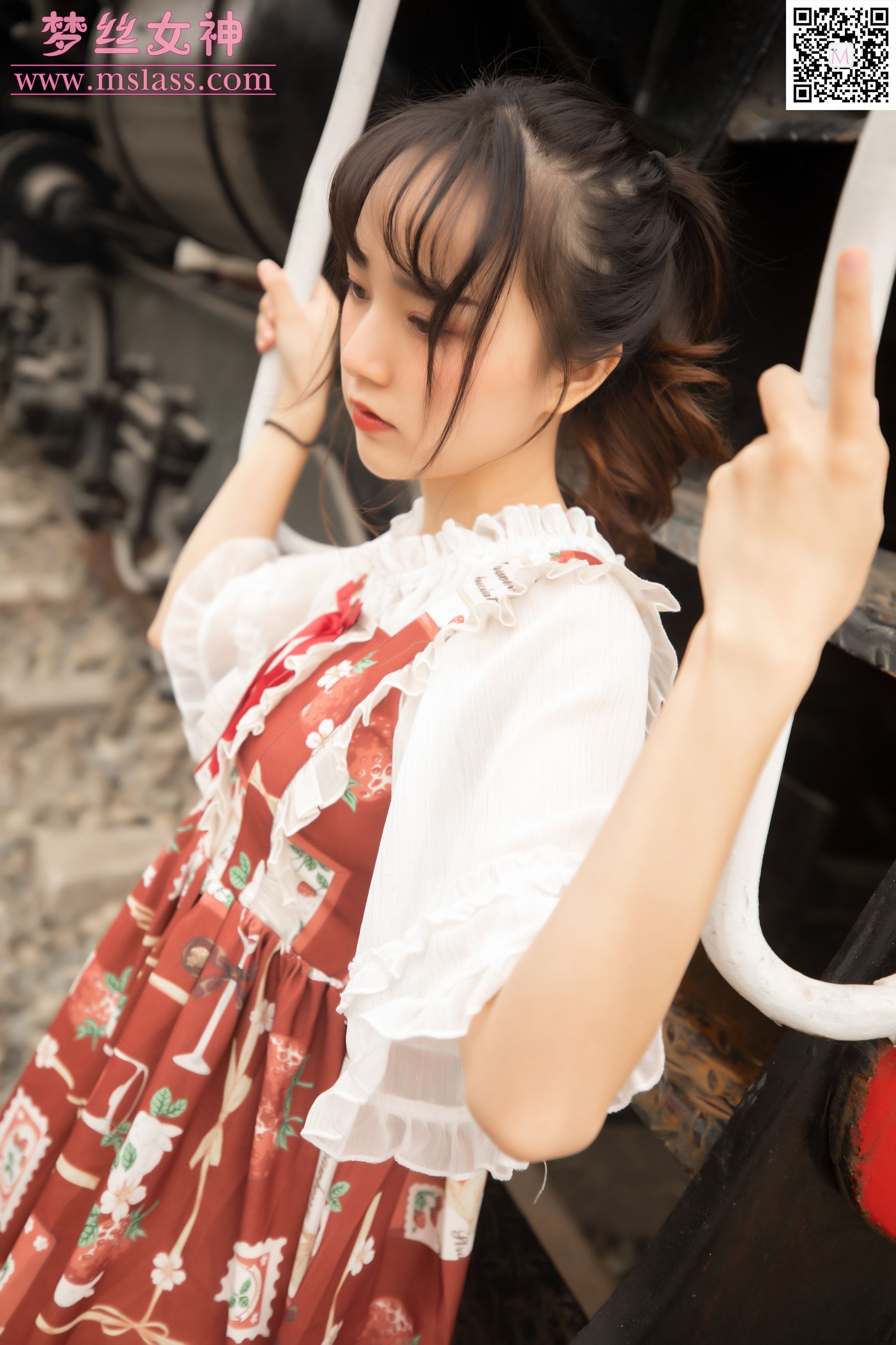 玥玥 白丝洛丽塔-图29