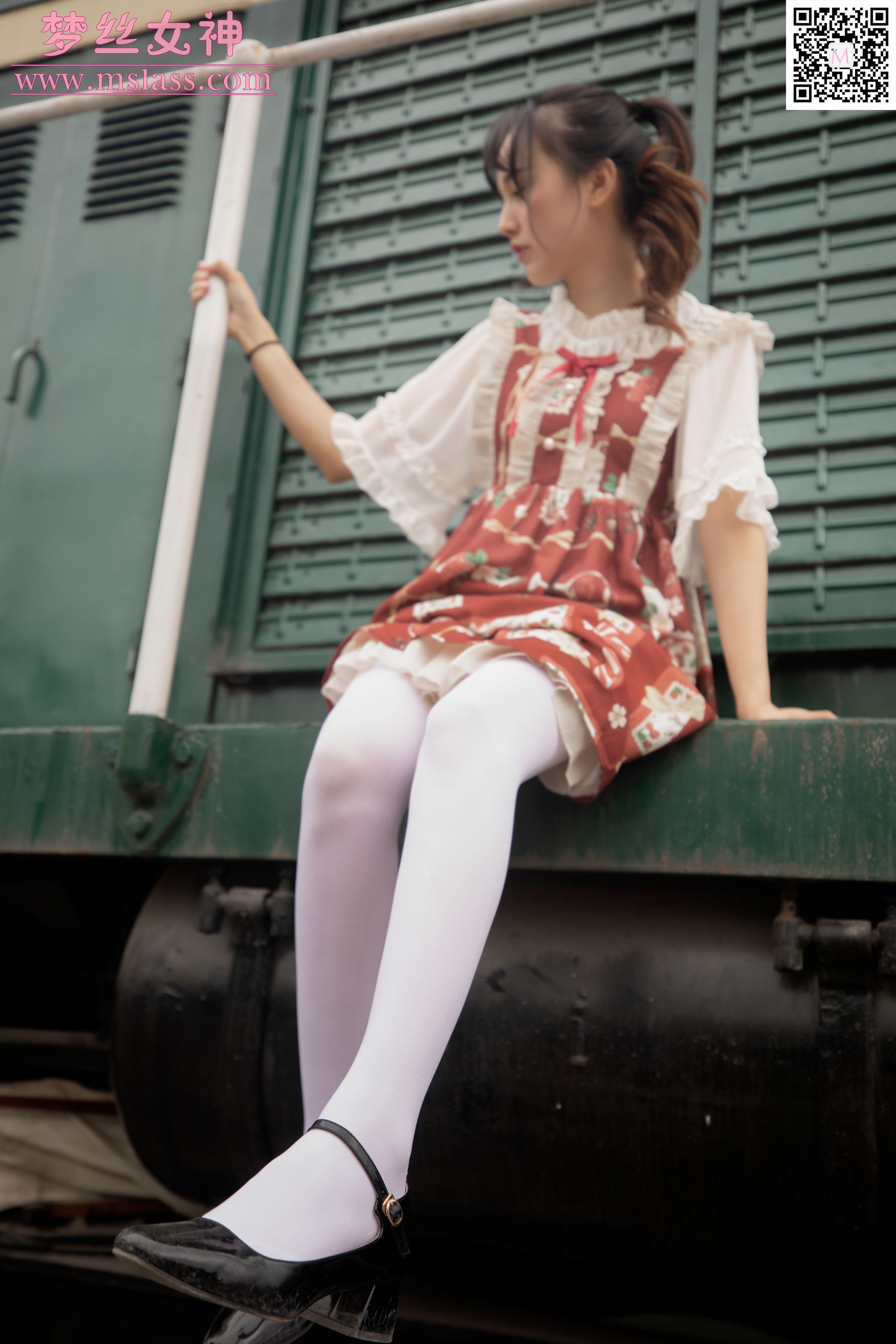 玥玥 白丝洛丽塔-图31