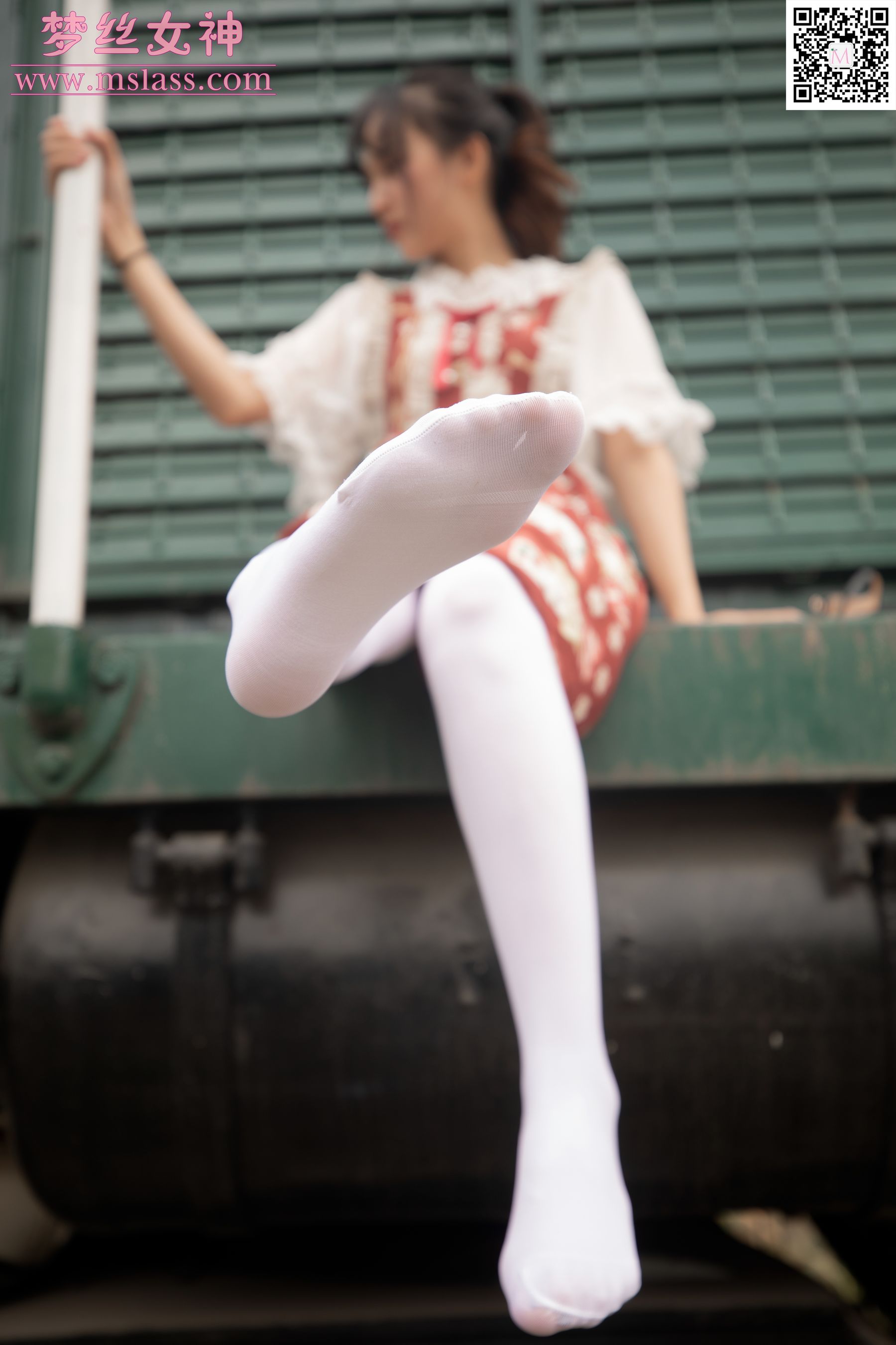 玥玥 白丝洛丽塔-图37