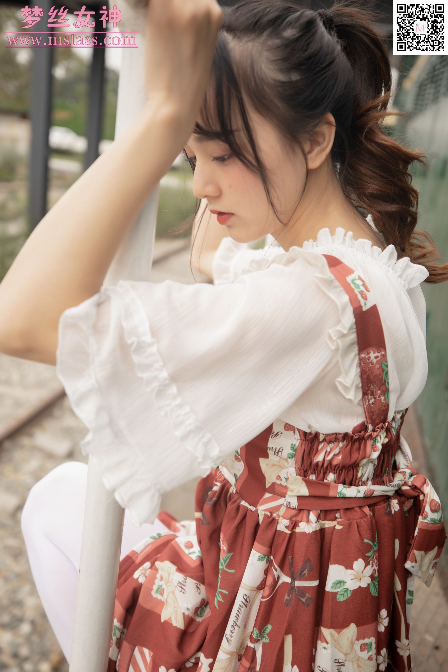 玥玥 白丝洛丽塔-图40