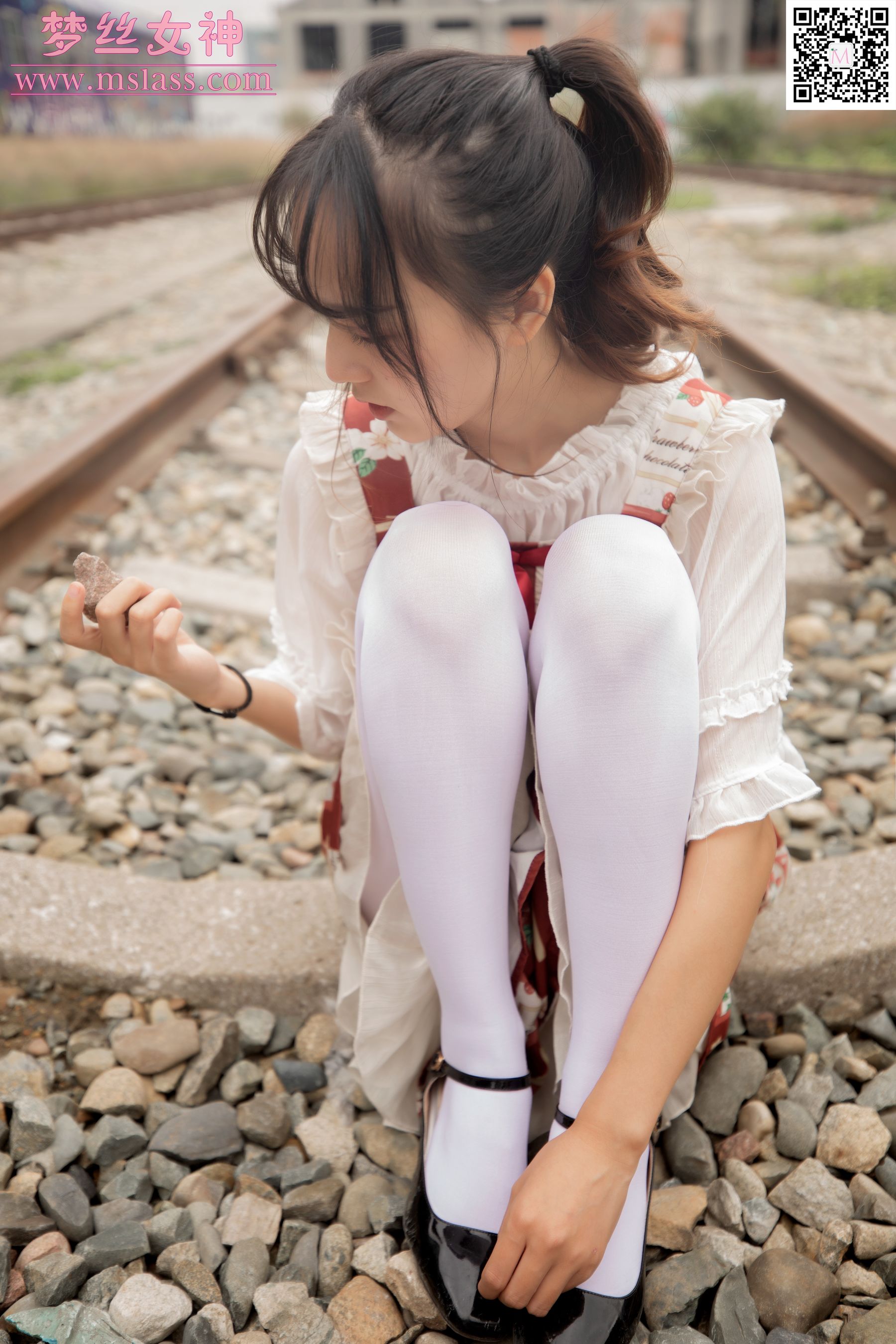 玥玥 白丝洛丽塔-图41