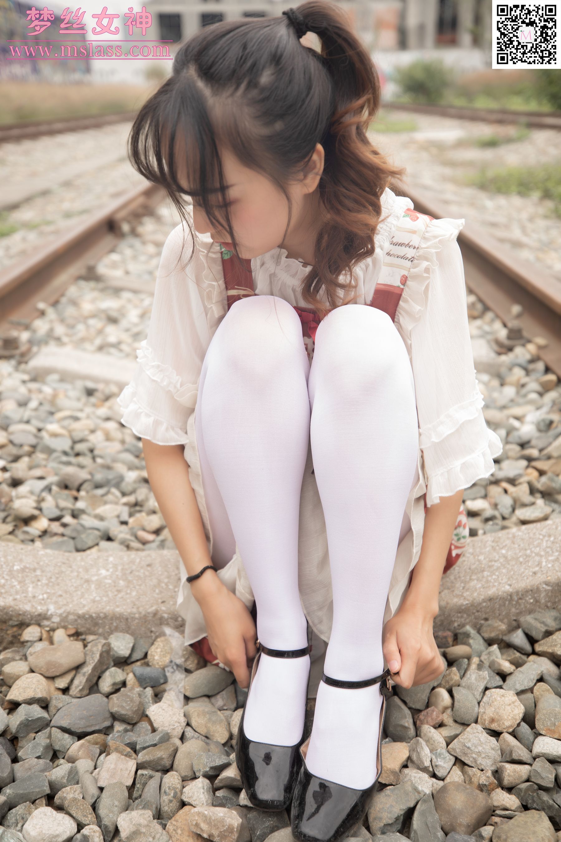 玥玥 白丝洛丽塔-图42