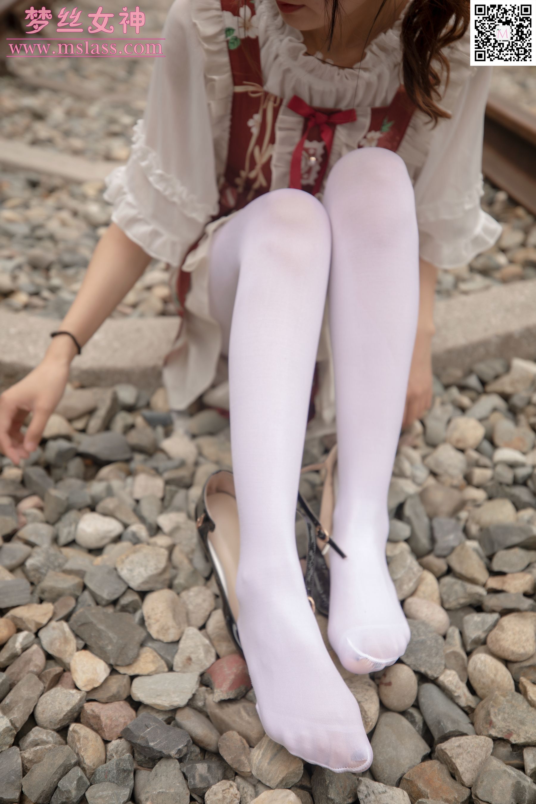 玥玥 白丝洛丽塔-图44