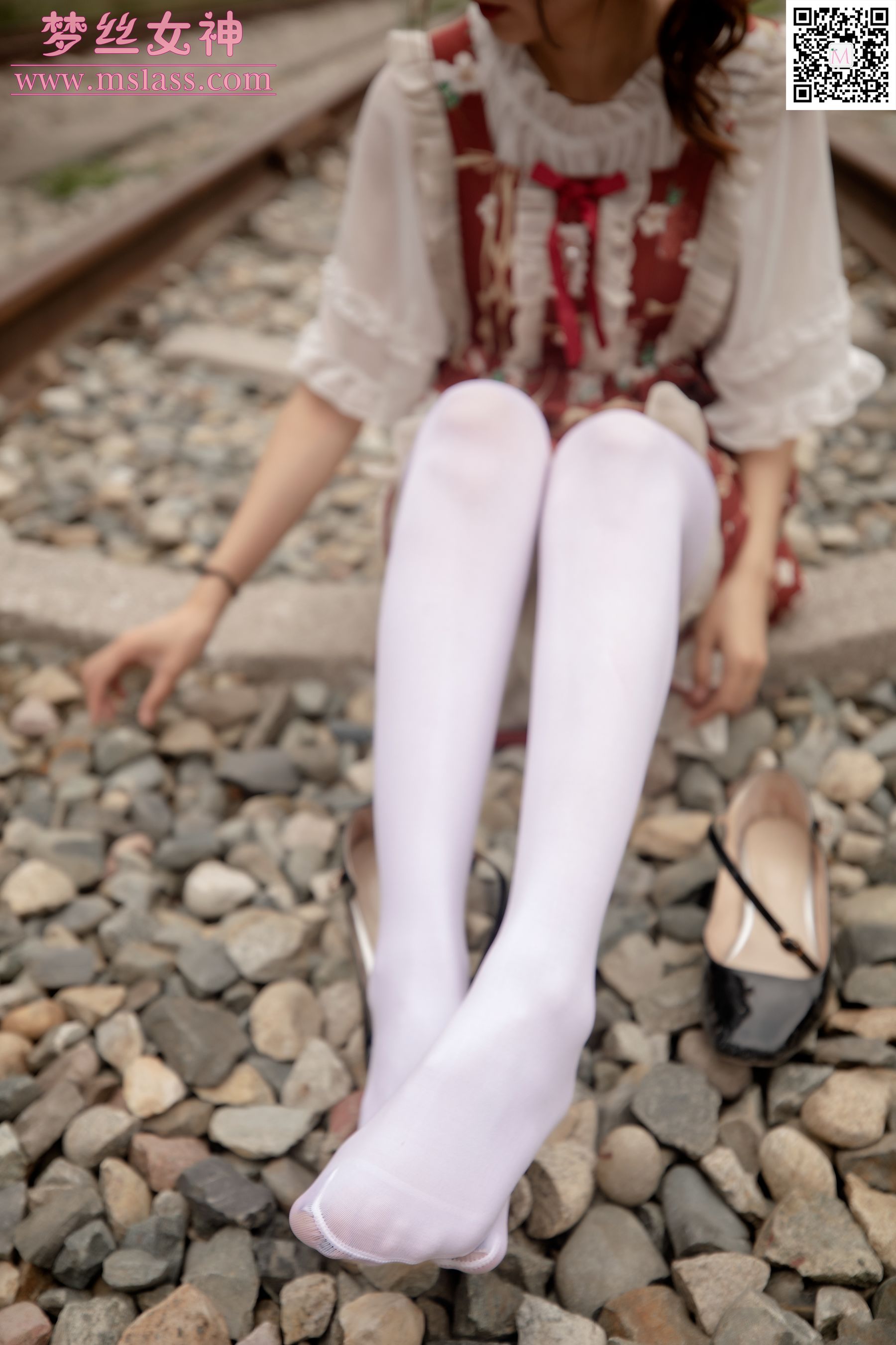 玥玥 白丝洛丽塔-图45