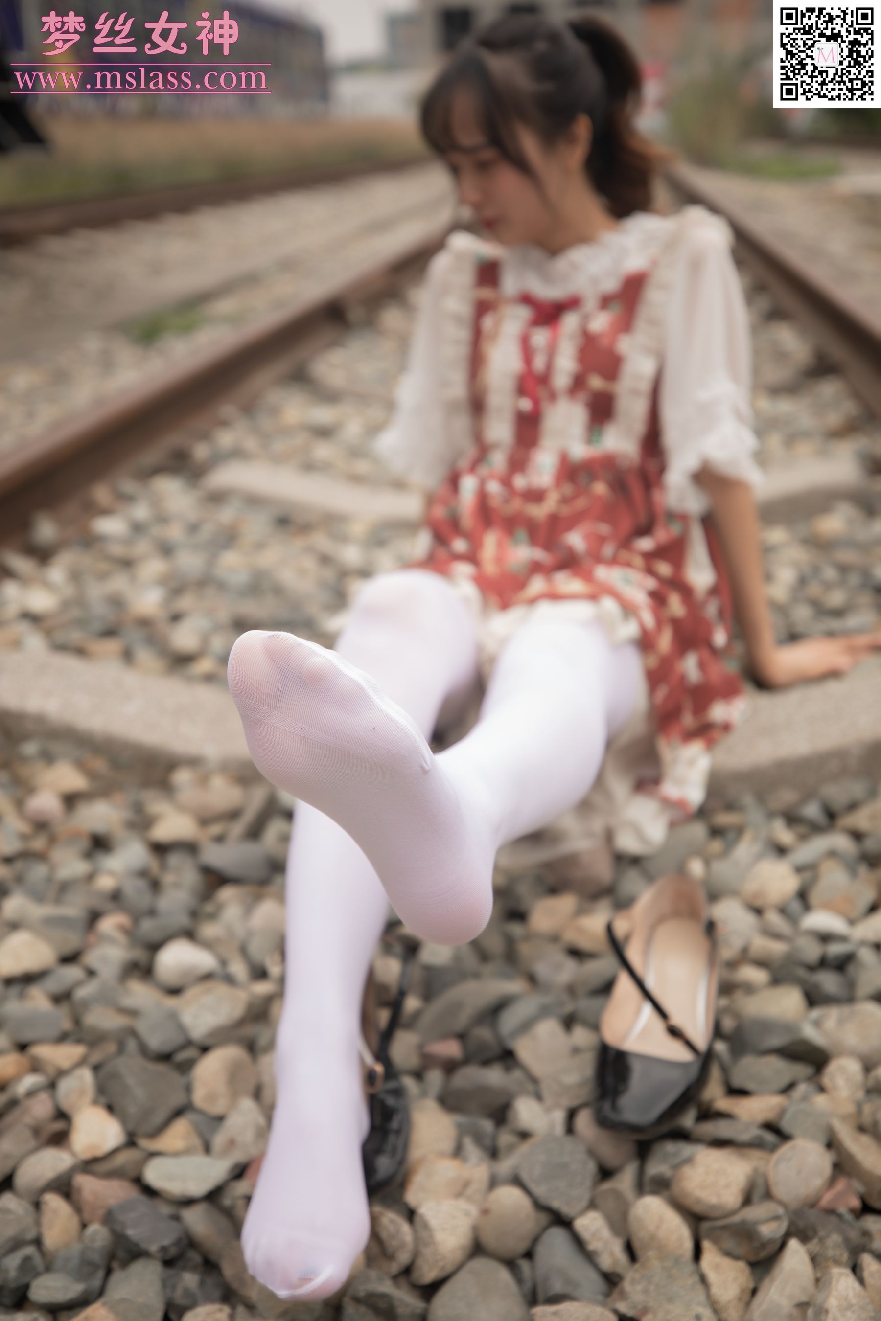 玥玥 白丝洛丽塔-图48