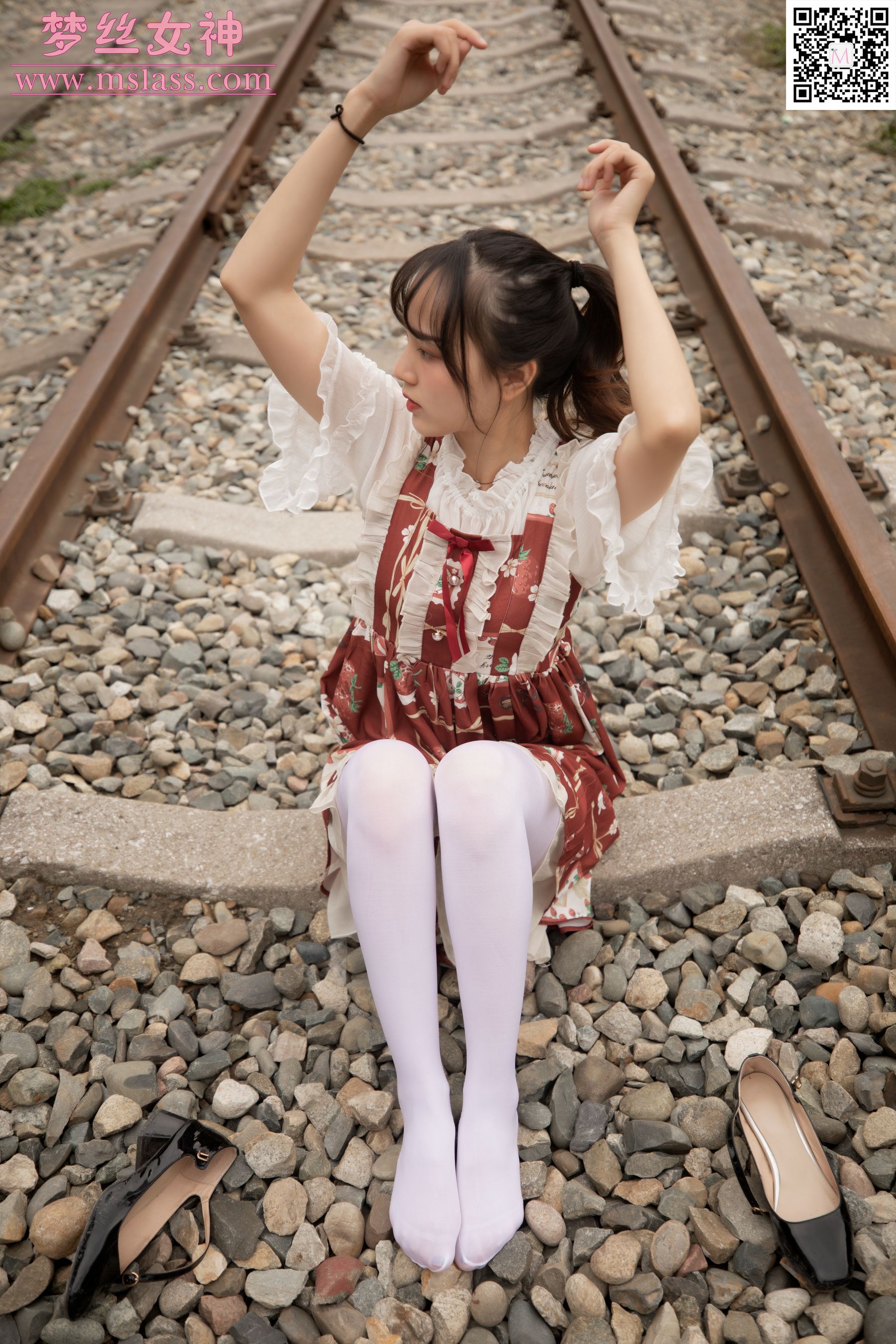 玥玥 白丝洛丽塔-图49