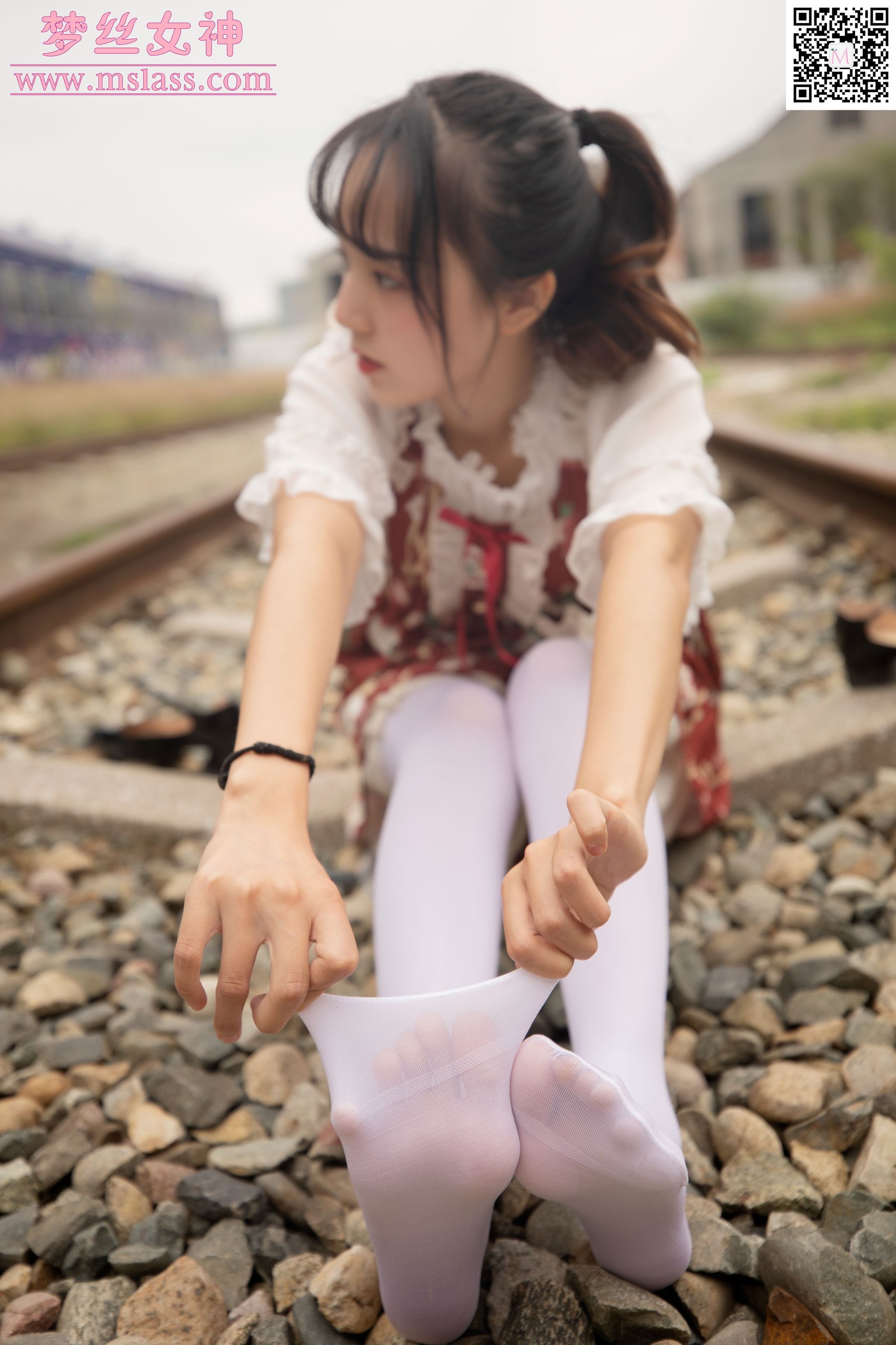 玥玥 白丝洛丽塔-图56