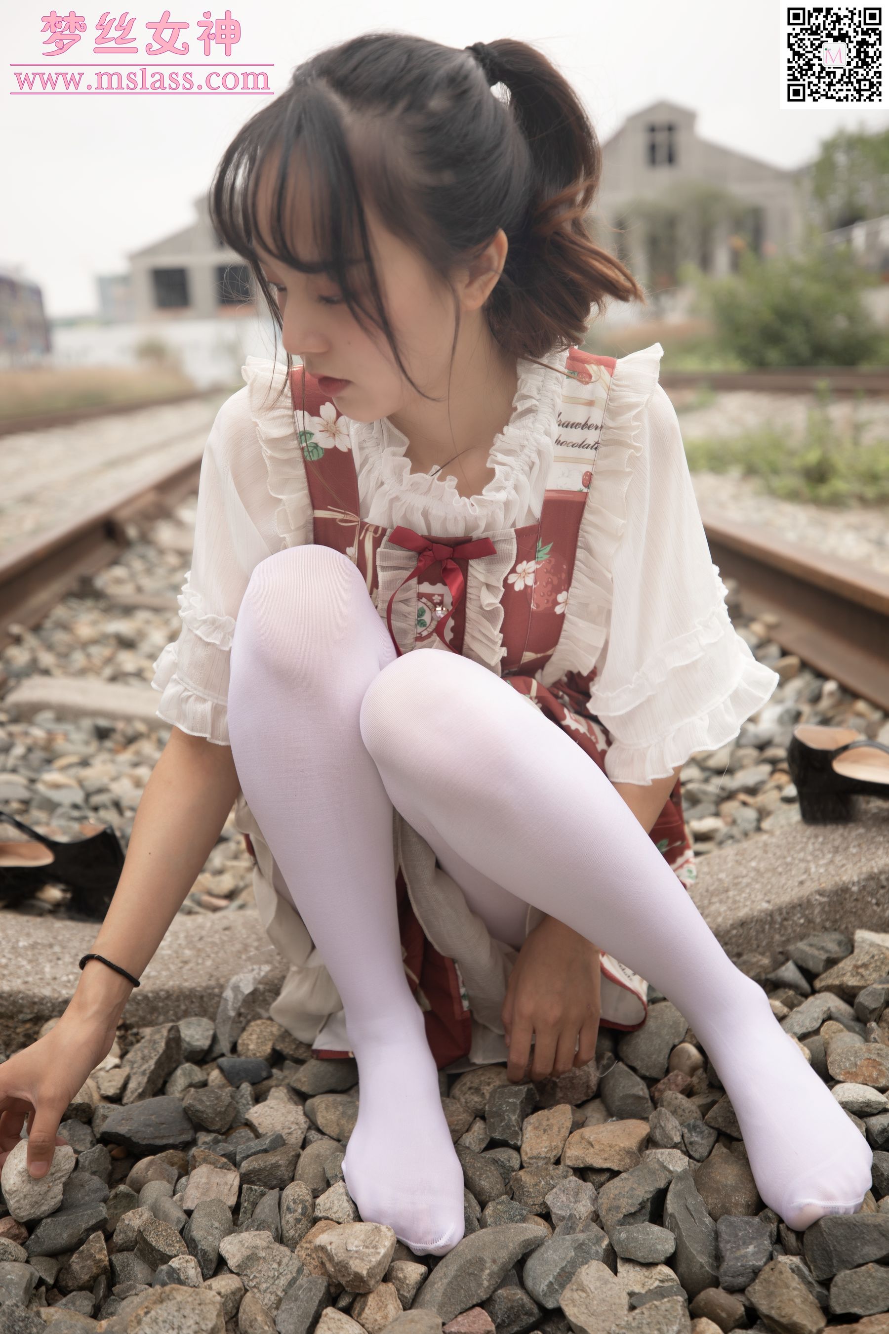 玥玥 白丝洛丽塔-图58