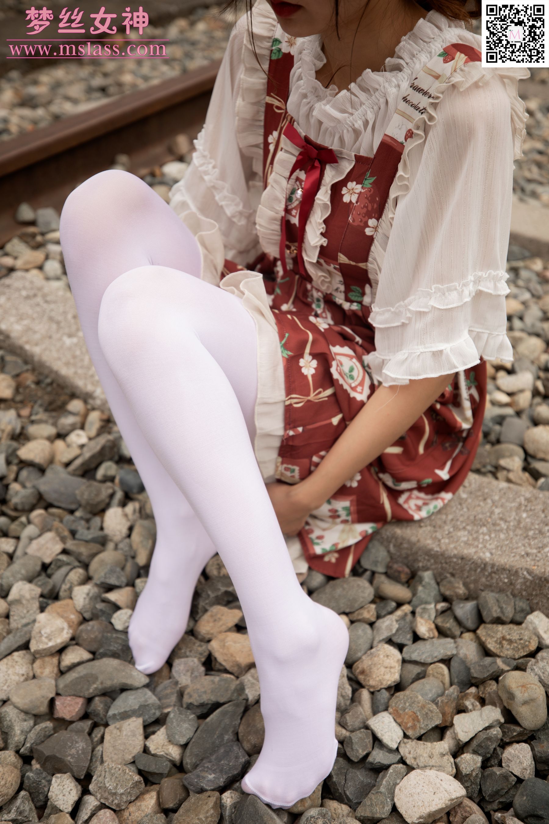 玥玥 白丝洛丽塔-图61