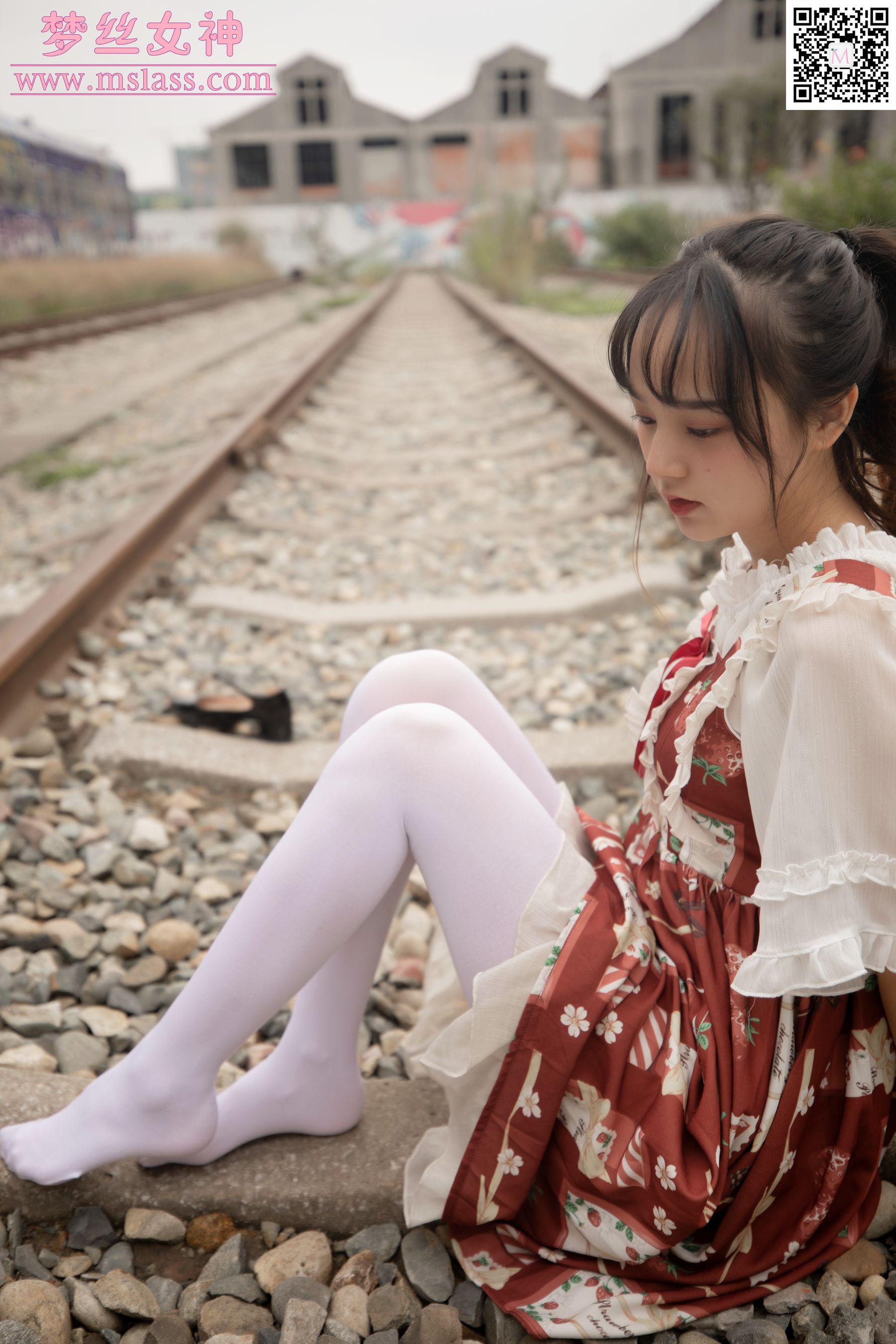 玥玥 白丝洛丽塔-图63