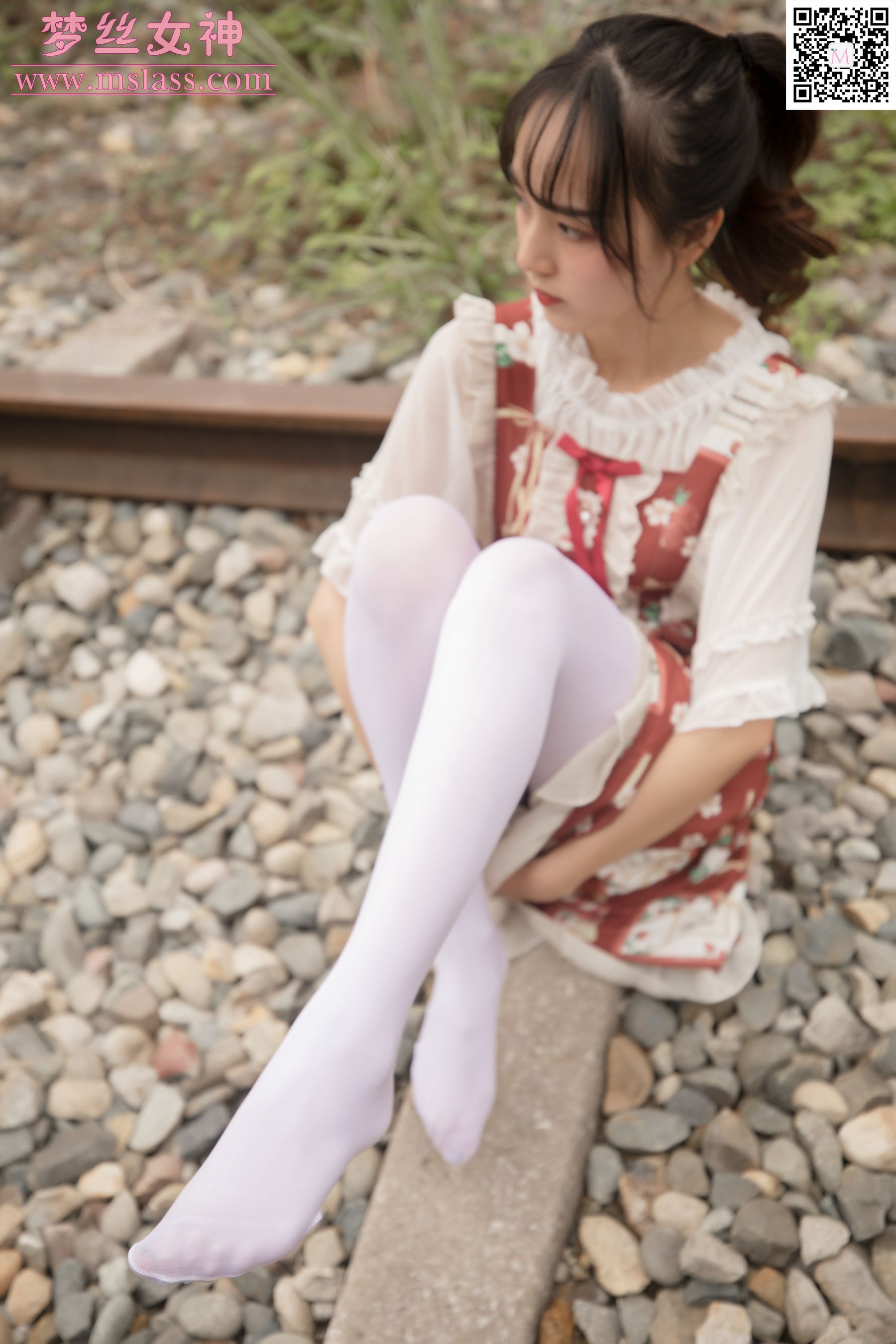 玥玥 白丝洛丽塔-图68