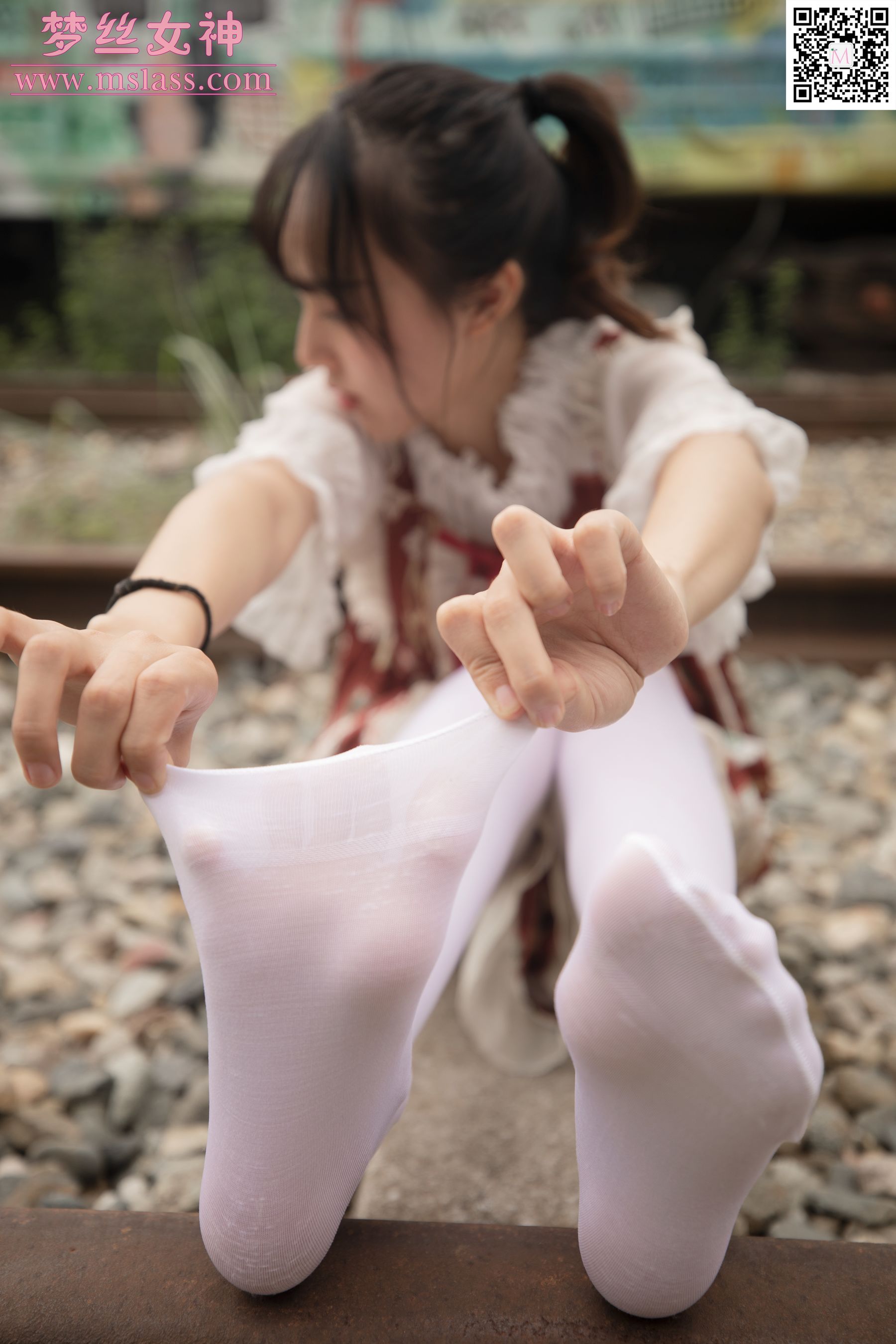 玥玥 白丝洛丽塔-图69