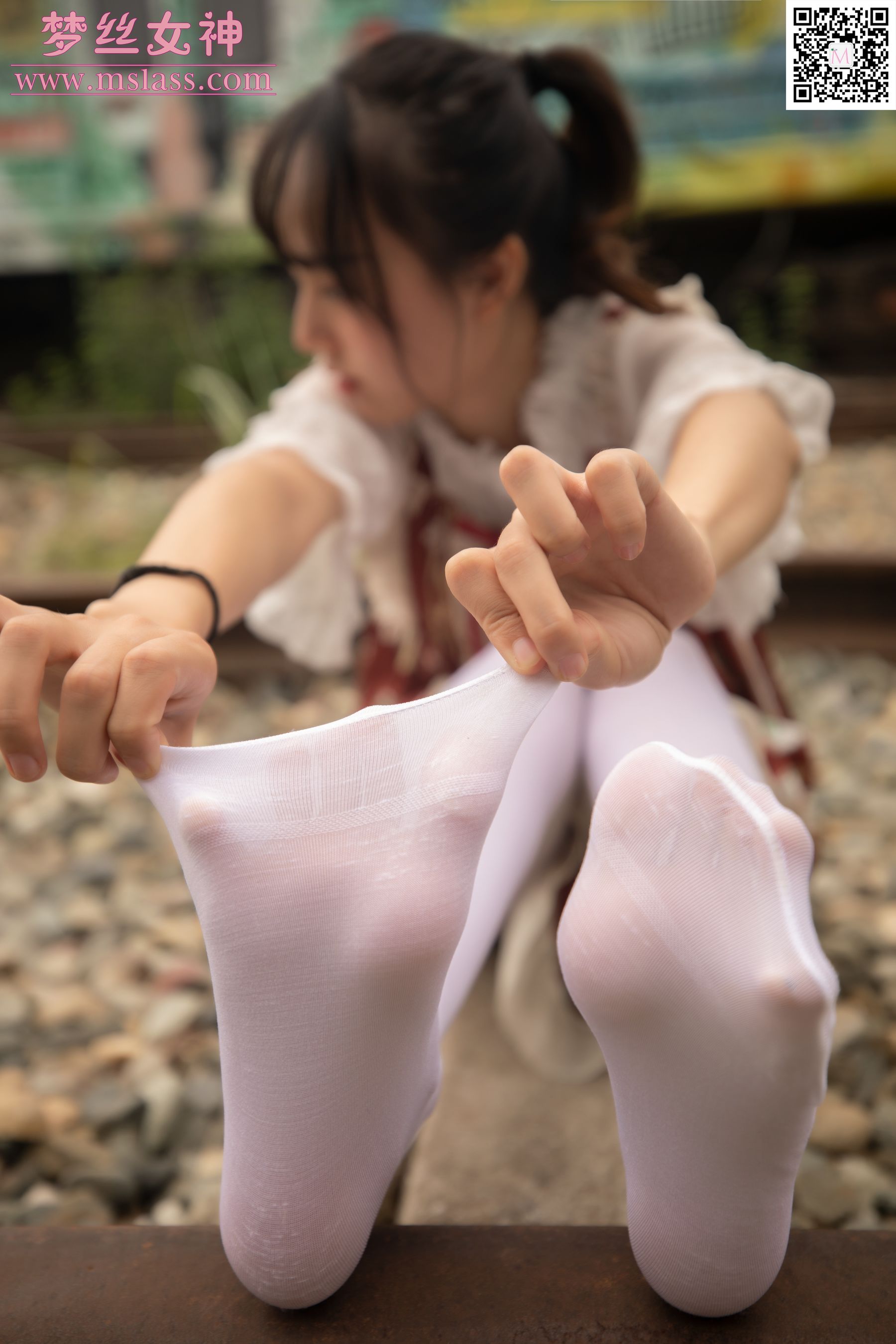 玥玥 白丝洛丽塔-图70