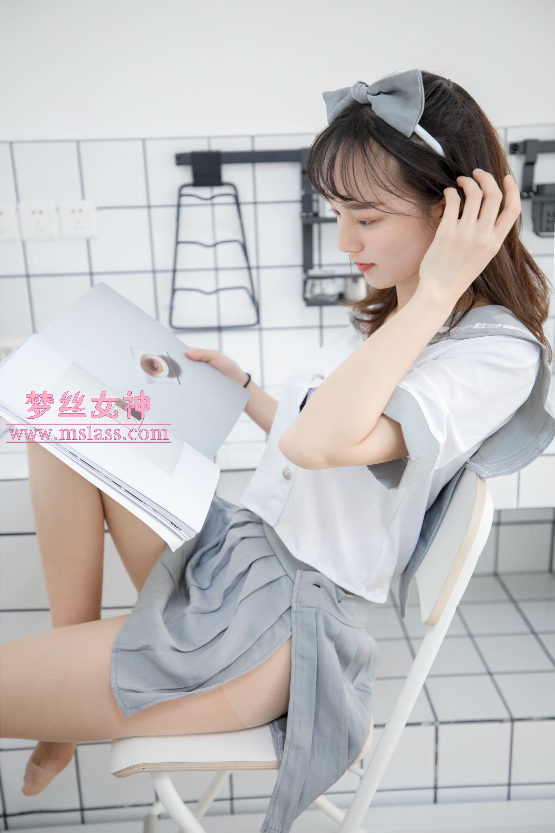 玥玥 白色丝袜空间-图19