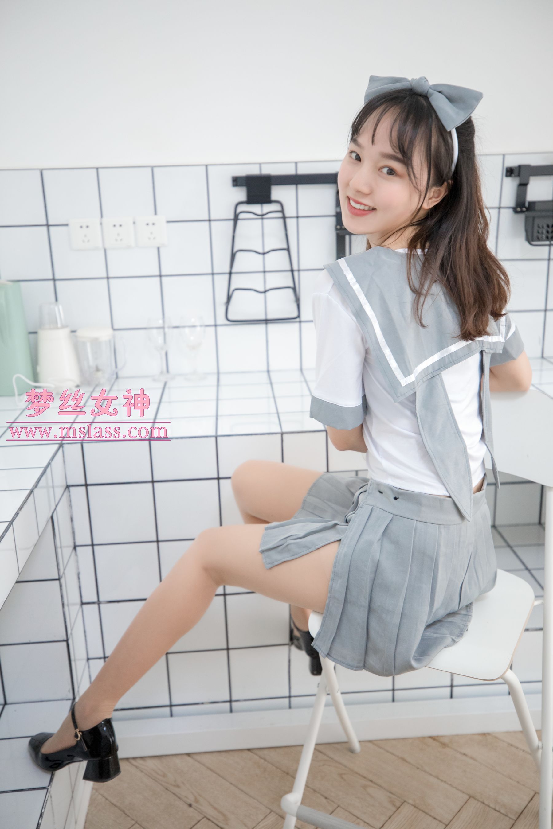 玥玥 白色丝袜空间-图3