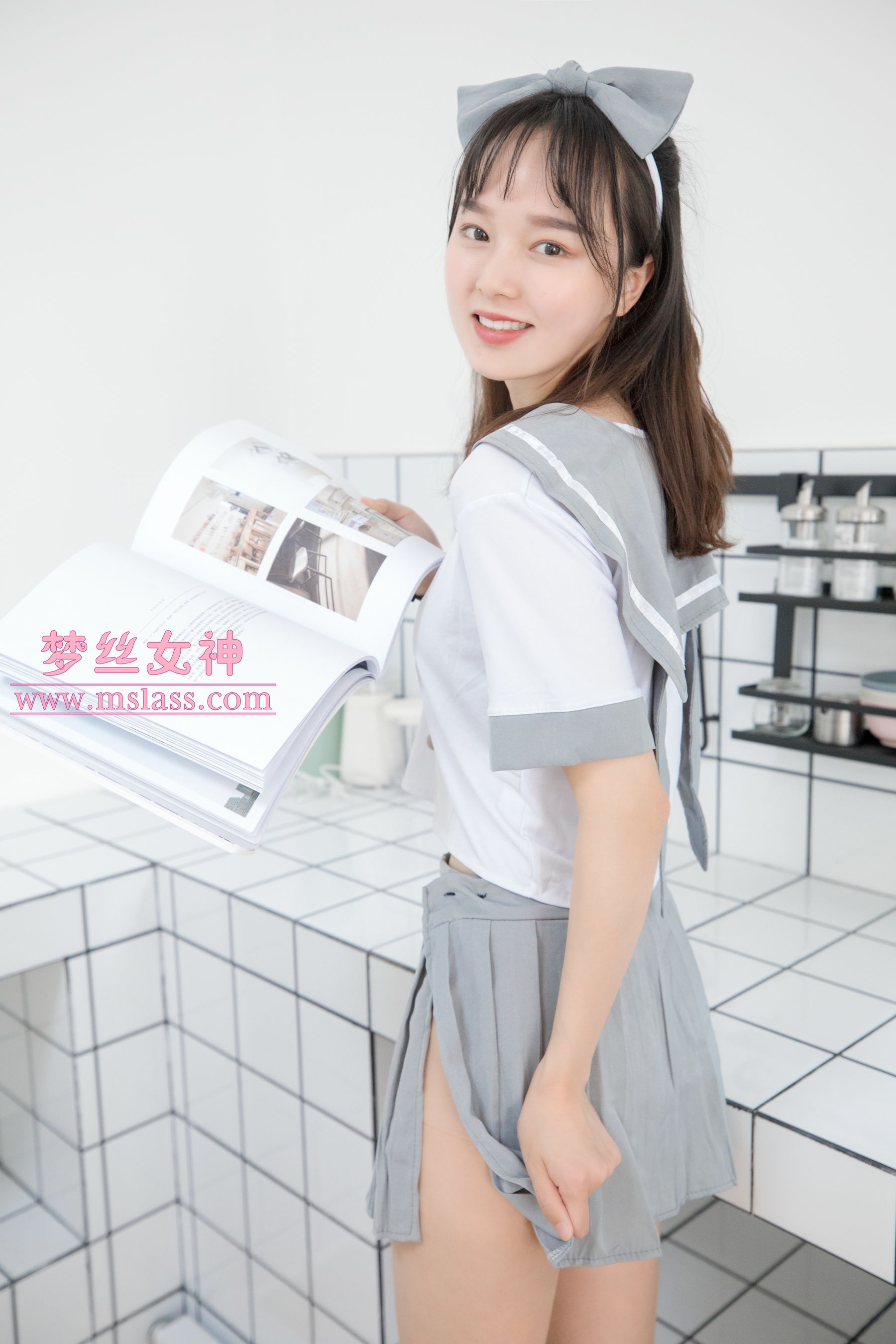 玥玥 白色丝袜空间-图42