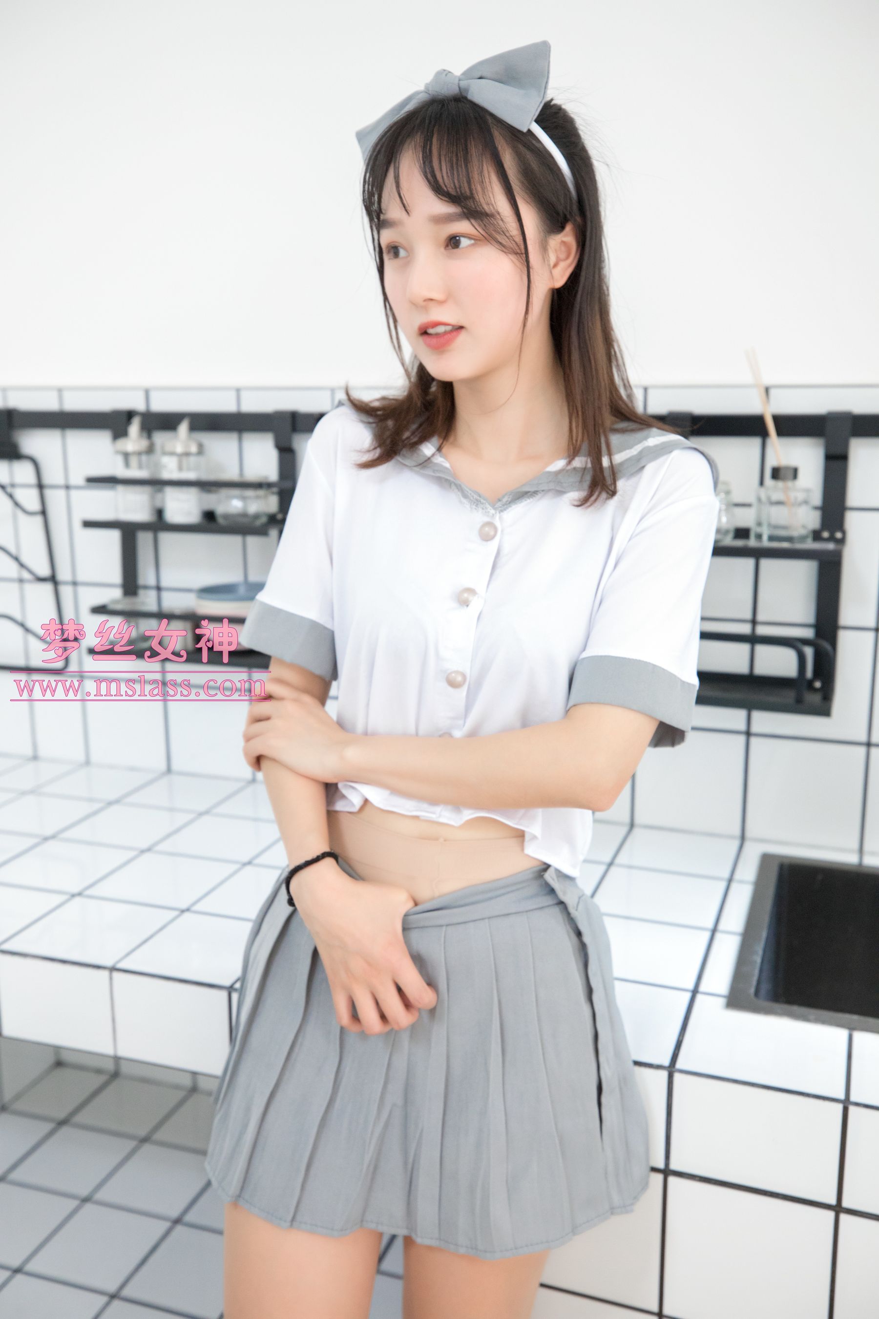 玥玥 白色丝袜空间-图51