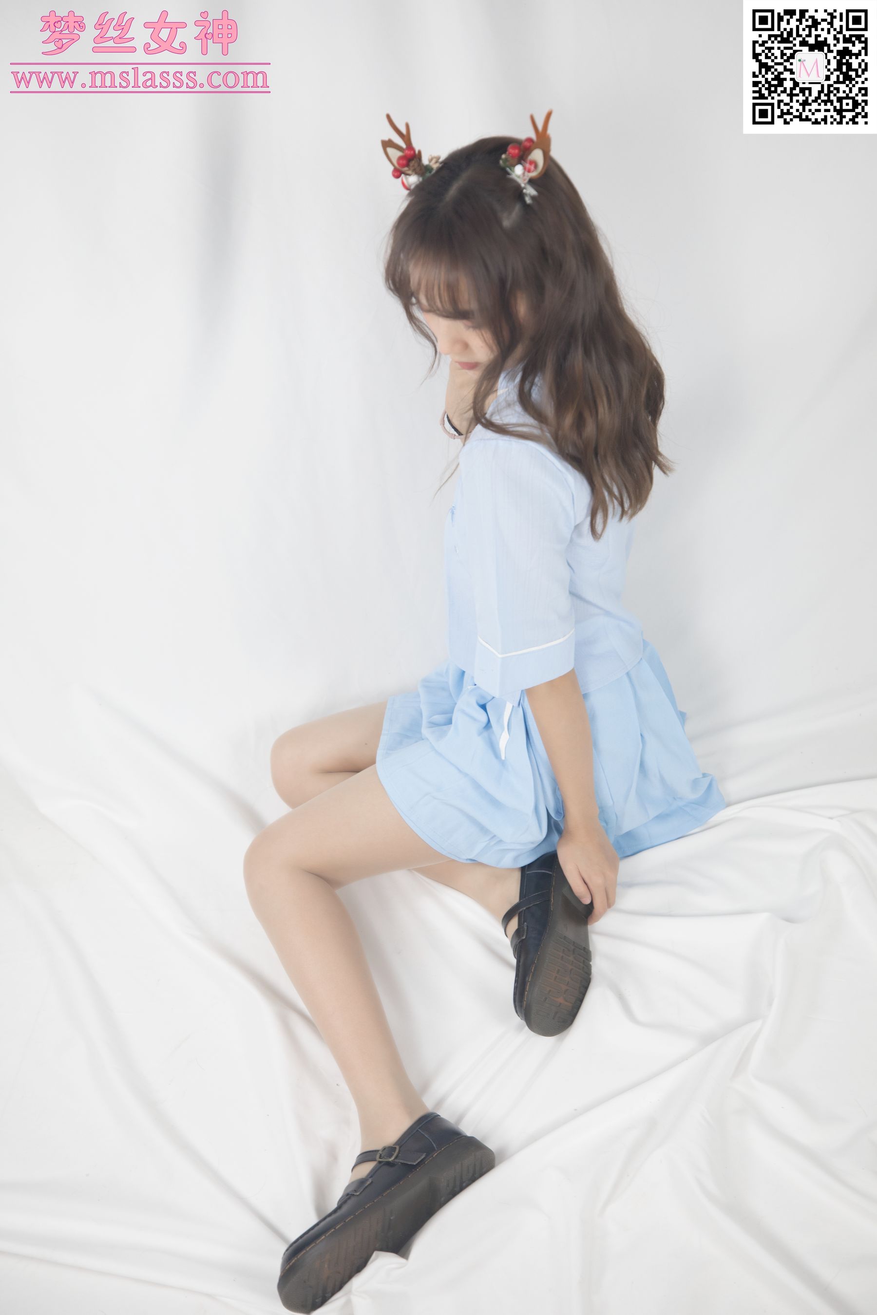 玥玥 蓝色古装仙女颜值-图15