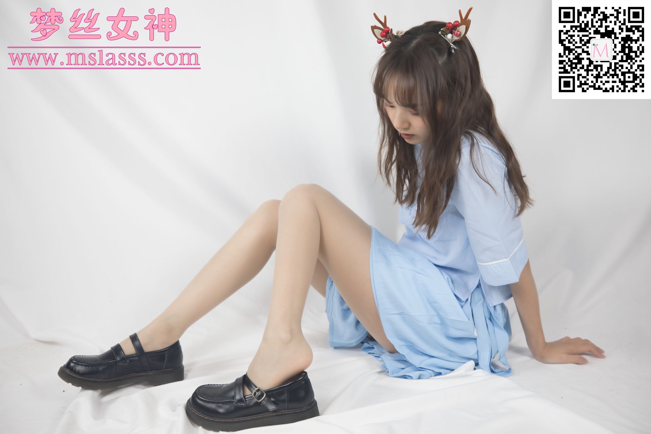 玥玥 蓝色古装仙女颜值-图27