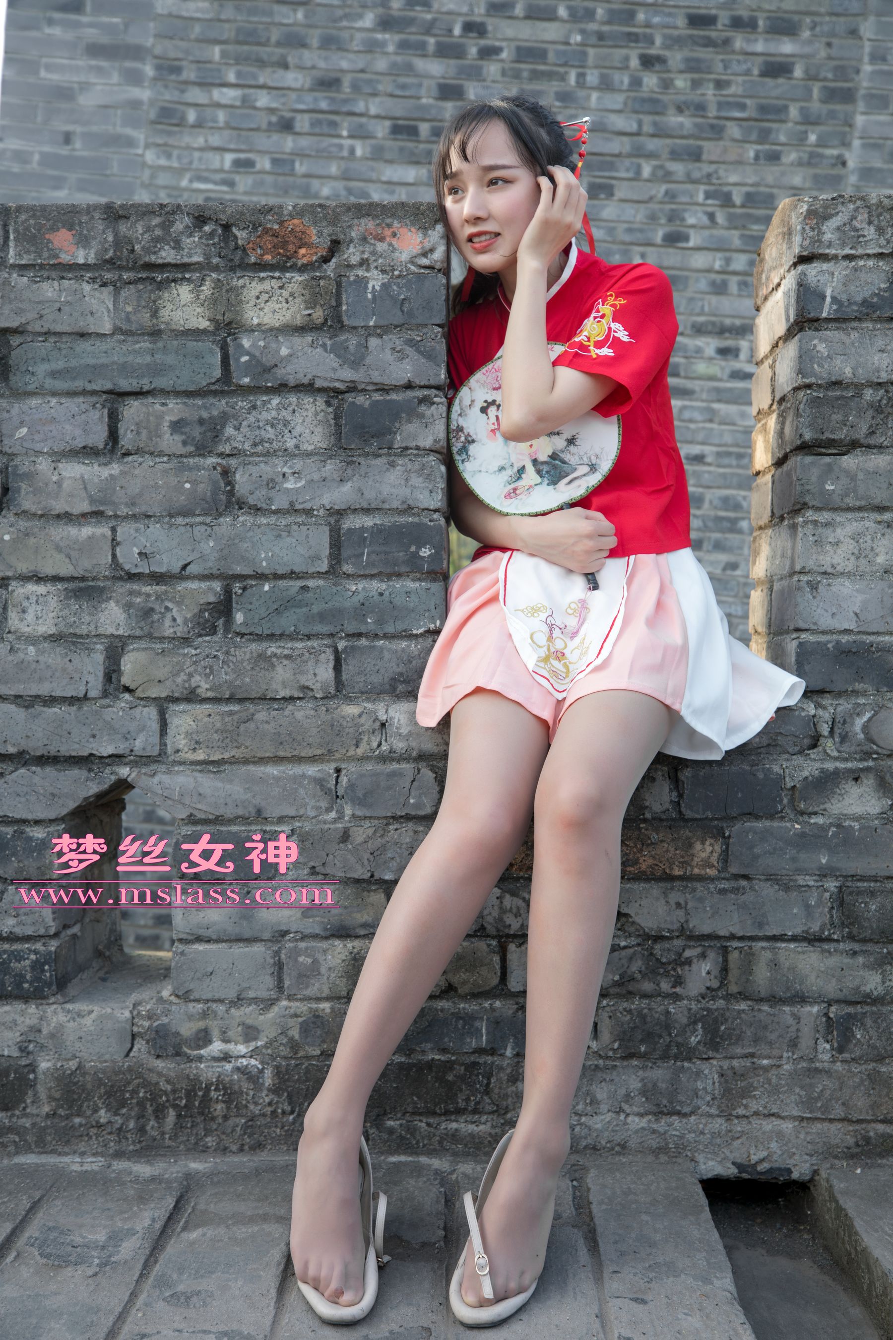 玥玥 长城古风少女-图42