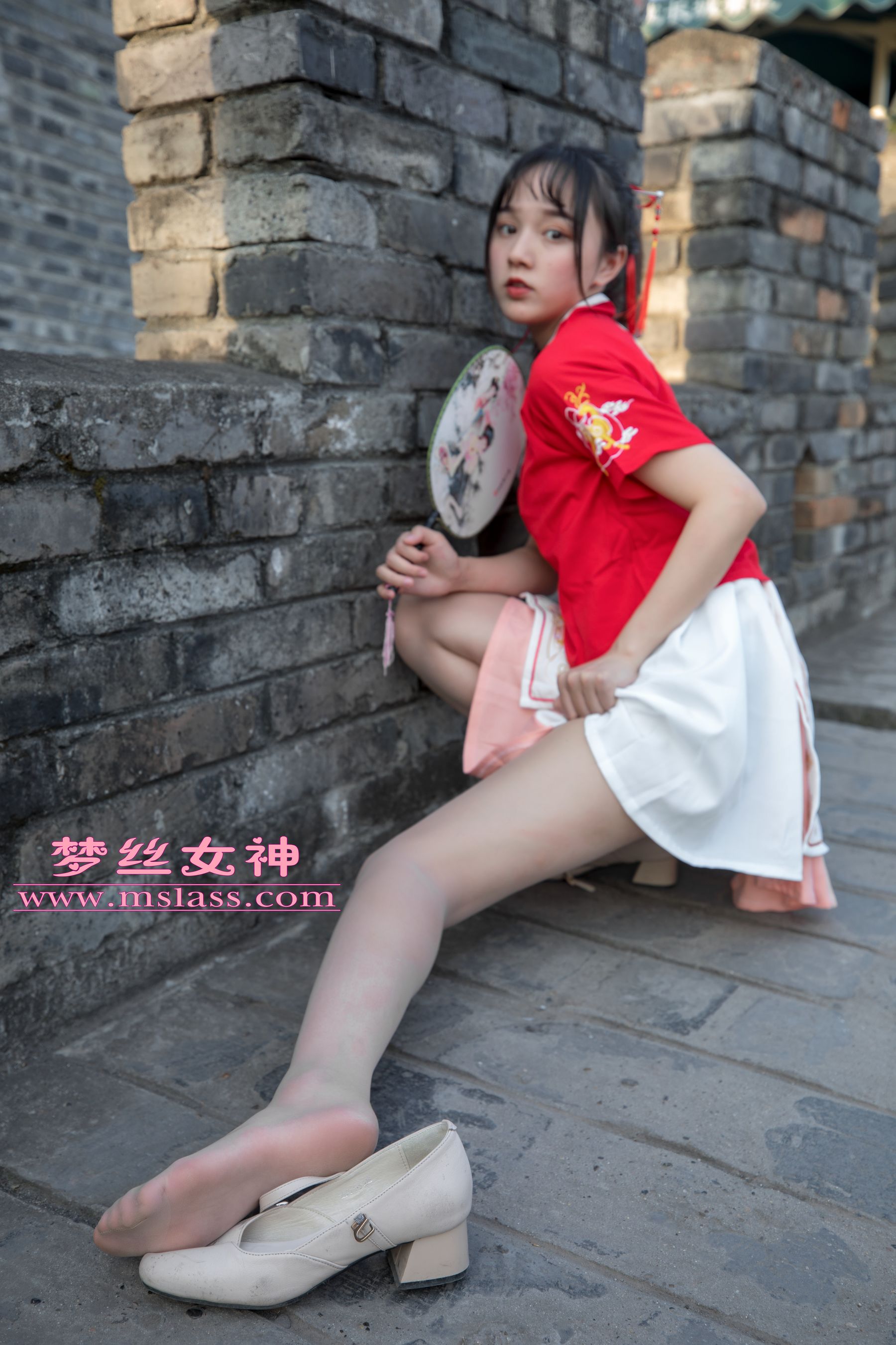 玥玥 长城古风少女-图45