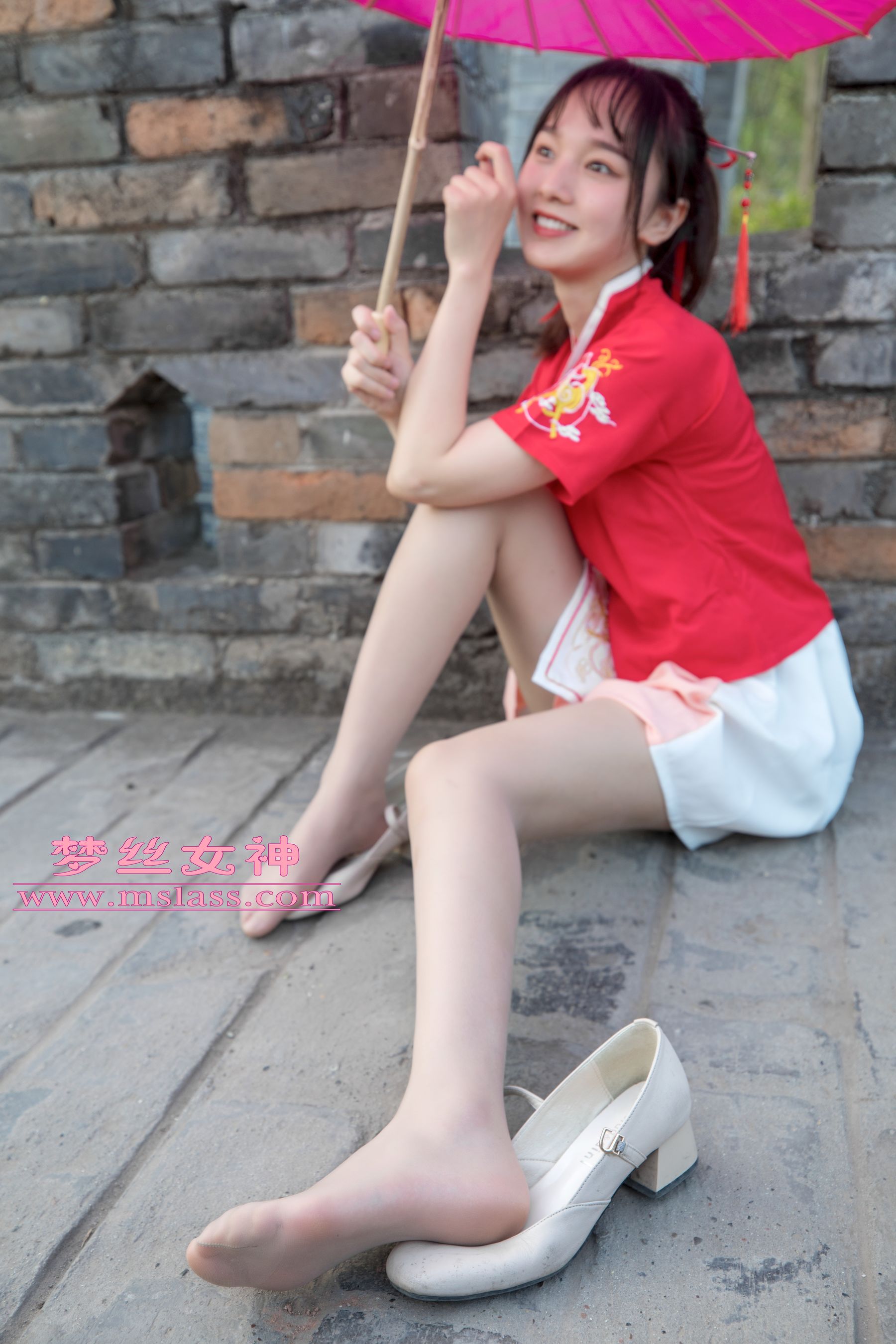 玥玥 长城古风少女-图64