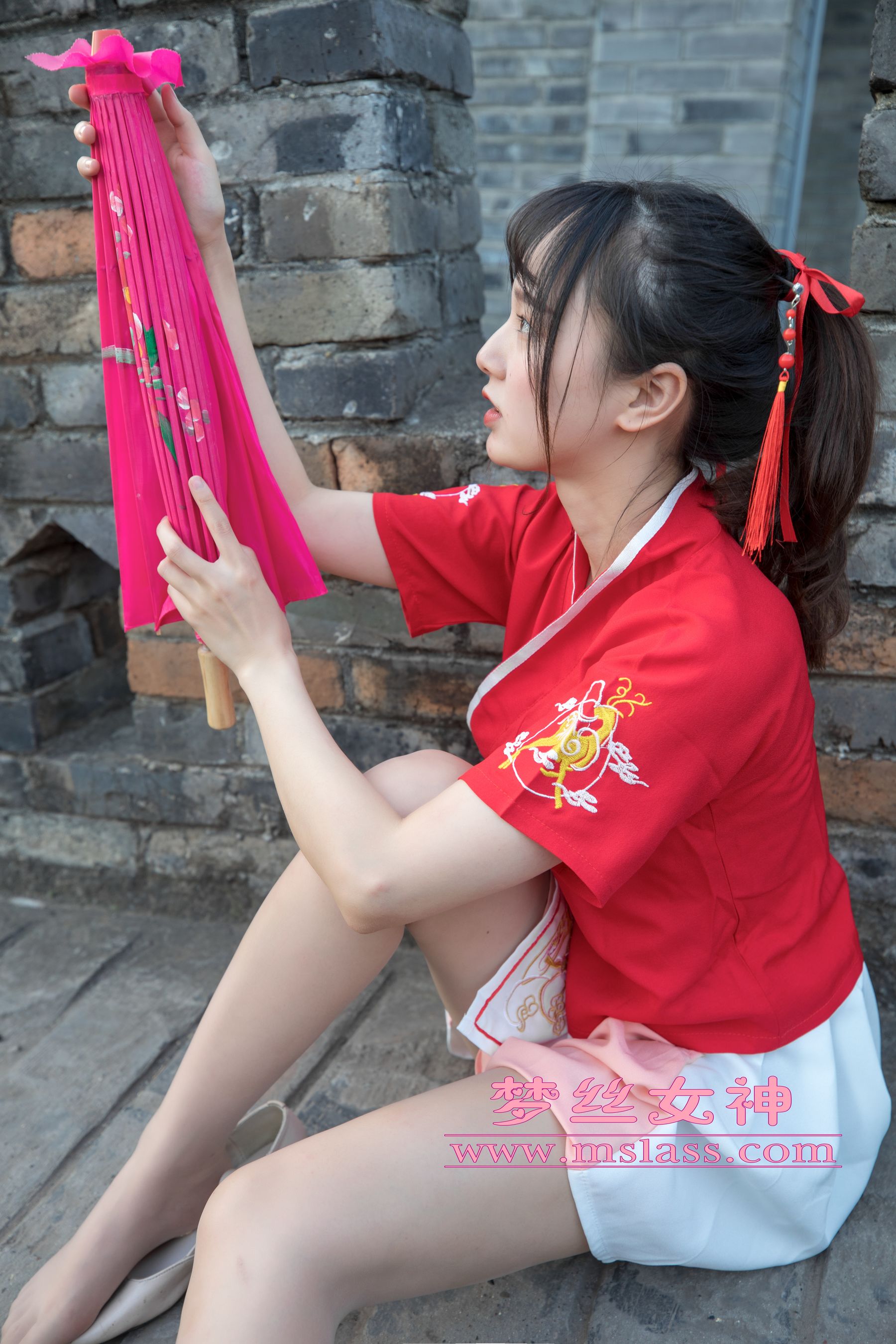 玥玥 长城古风少女-图65