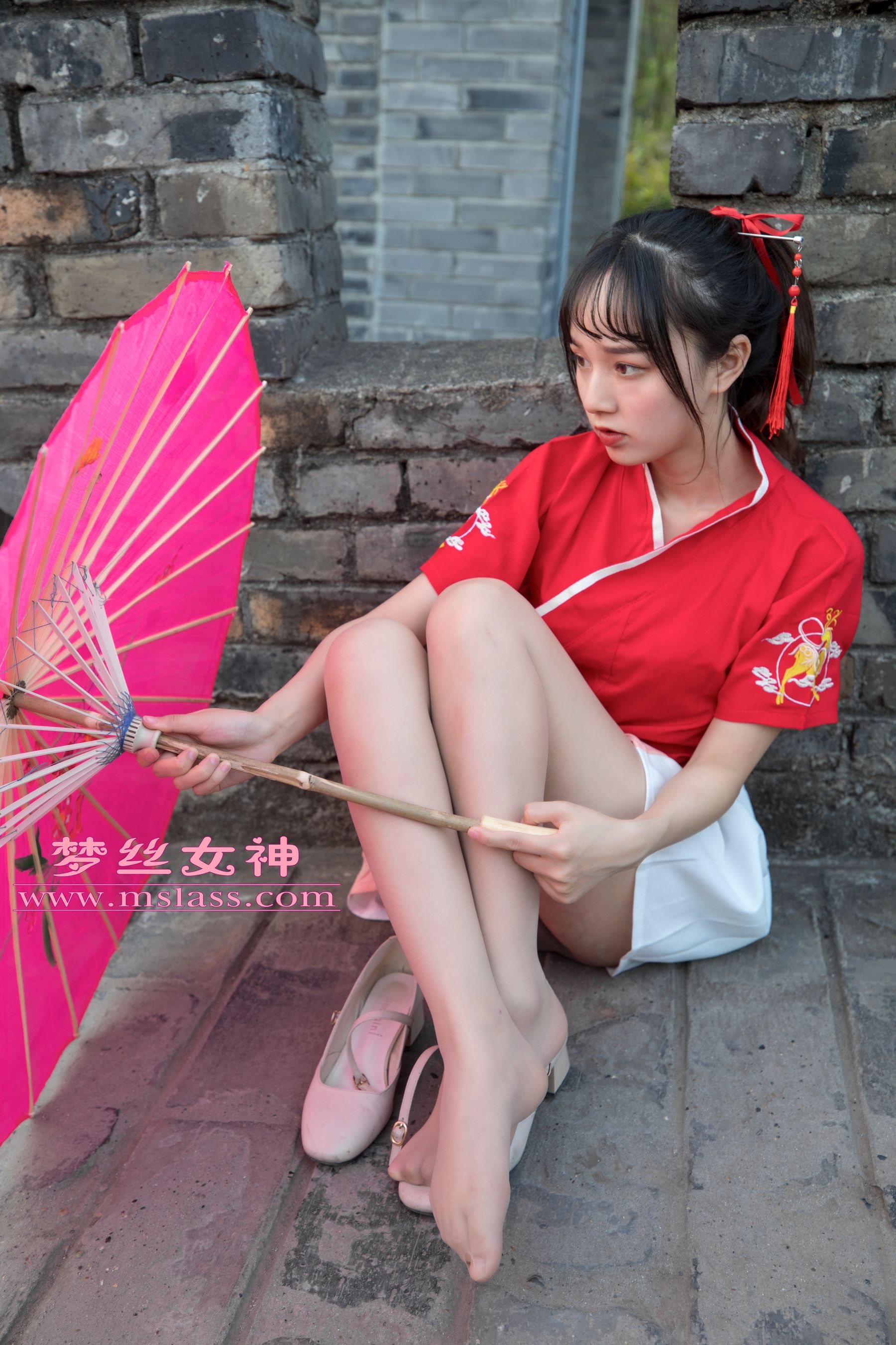 玥玥 长城古风少女-图67