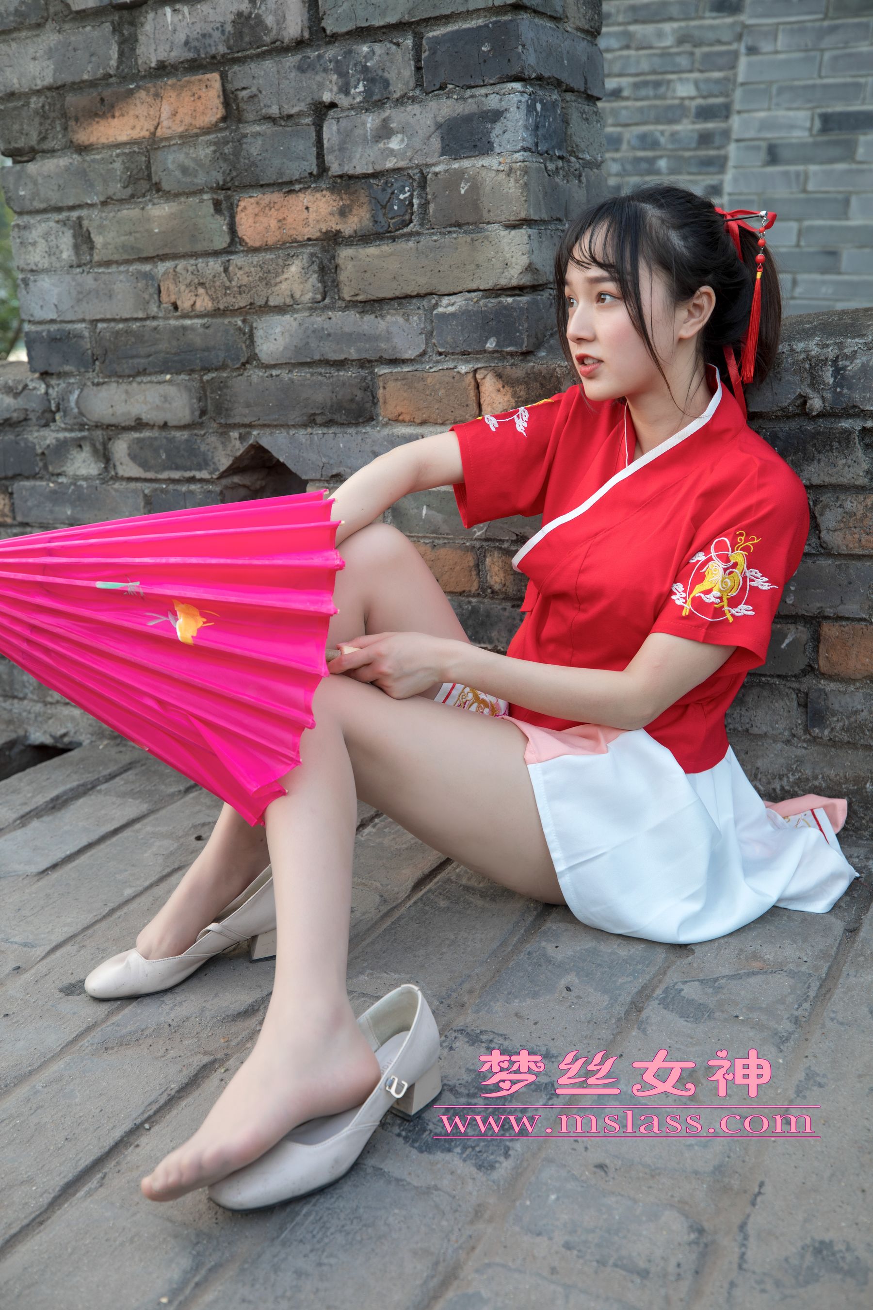 玥玥 长城古风少女-图68
