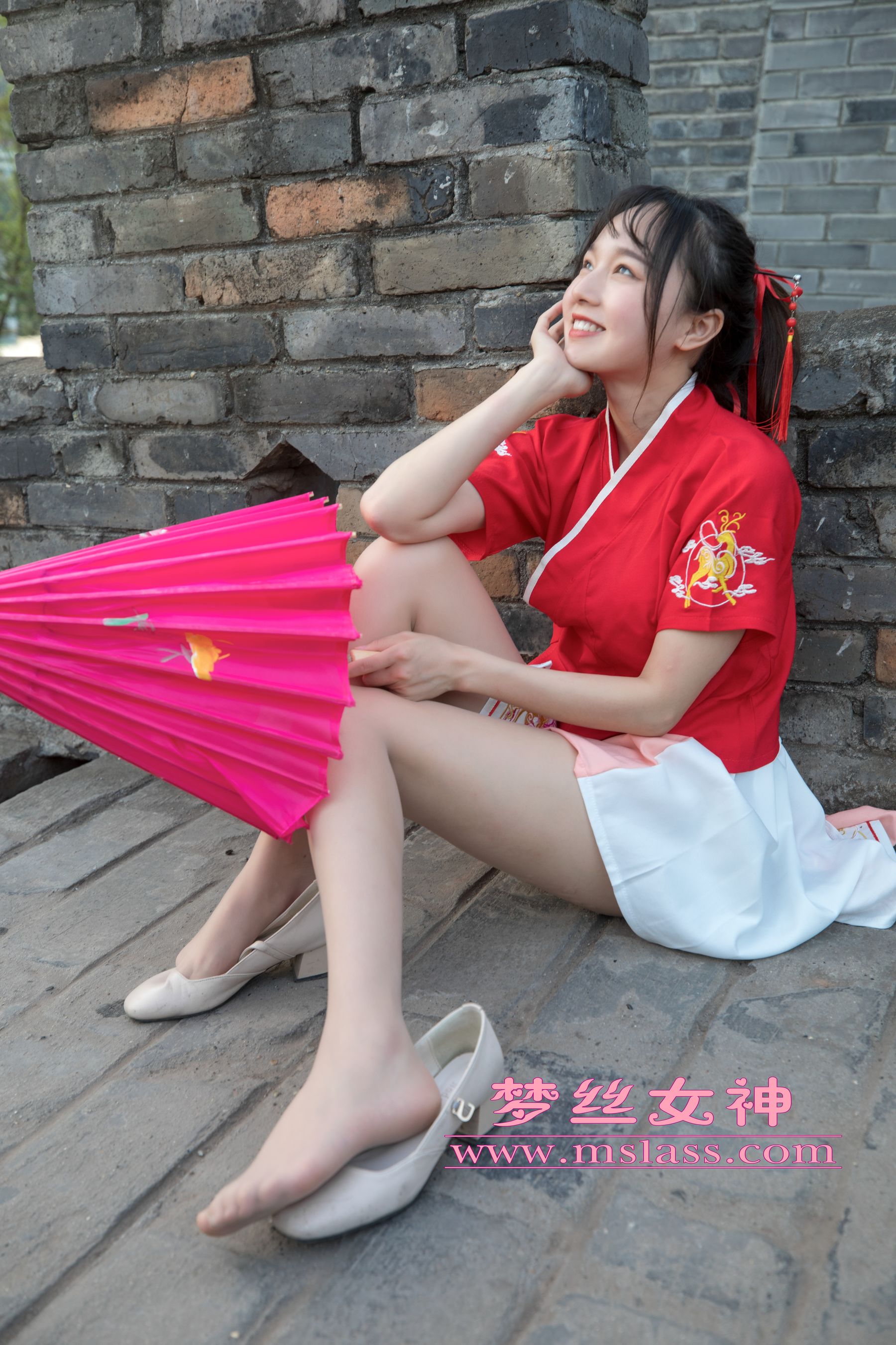 玥玥 长城古风少女-图69