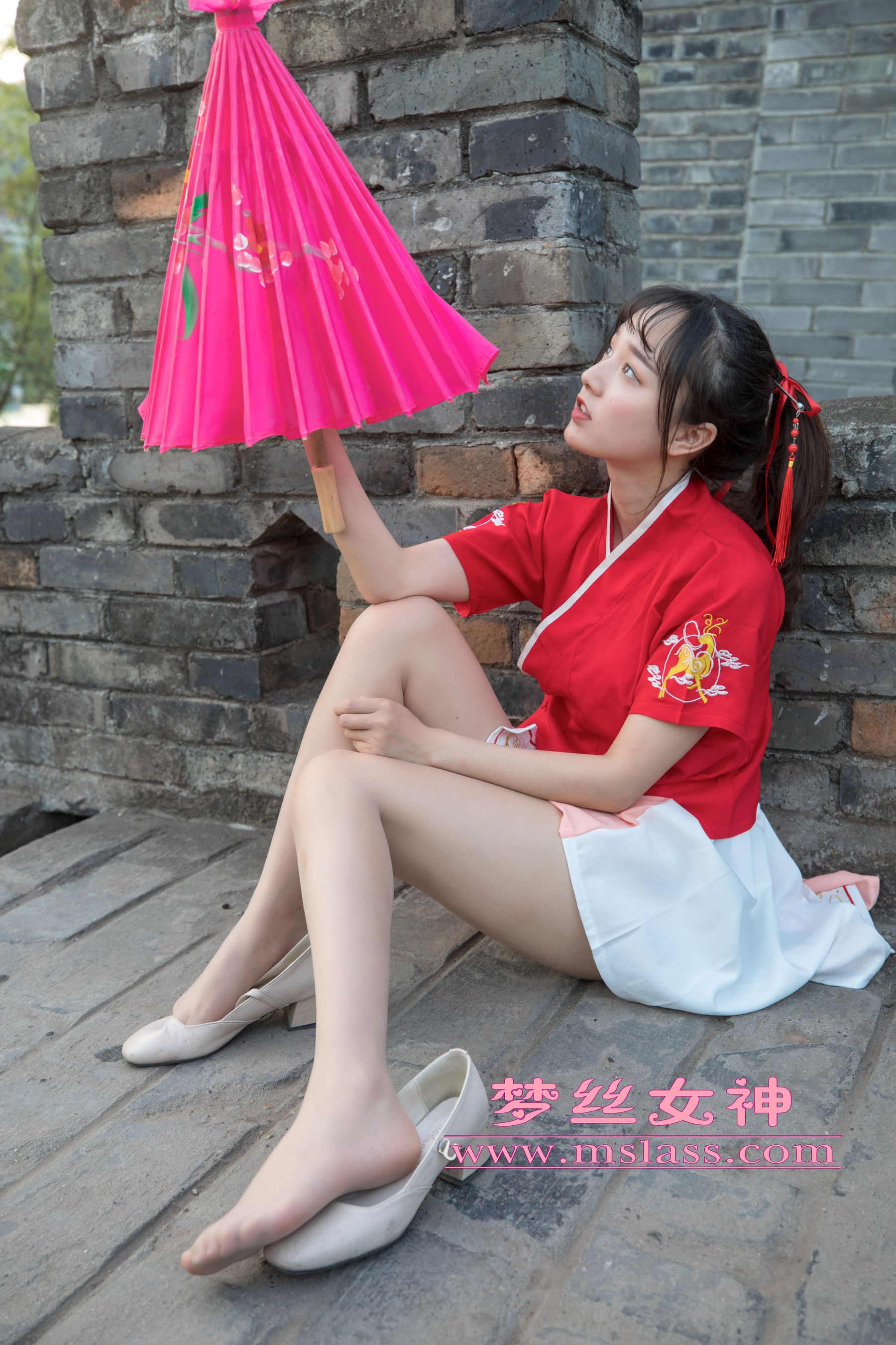 玥玥 长城古风少女-图70