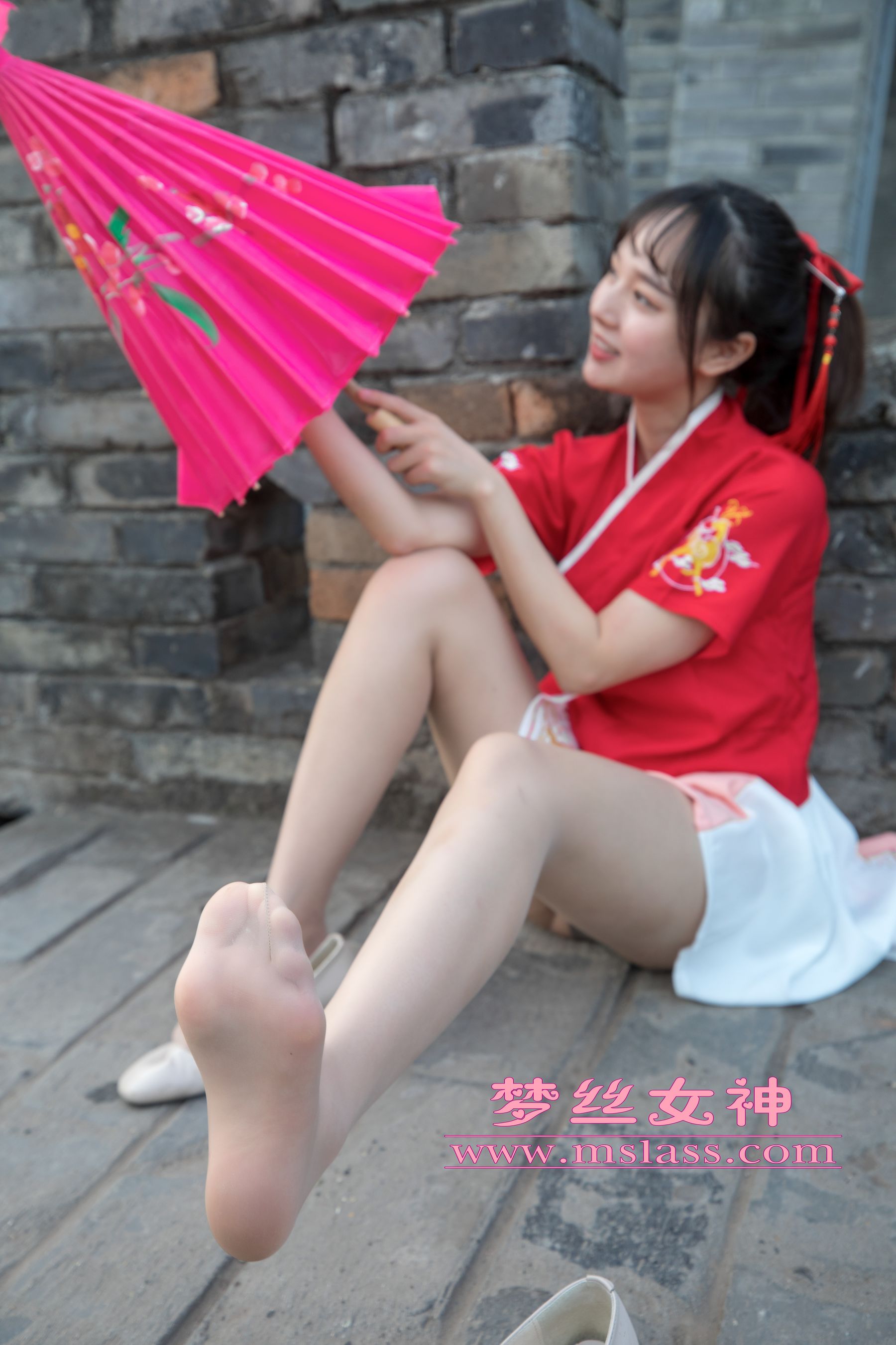 玥玥 长城古风少女-图72