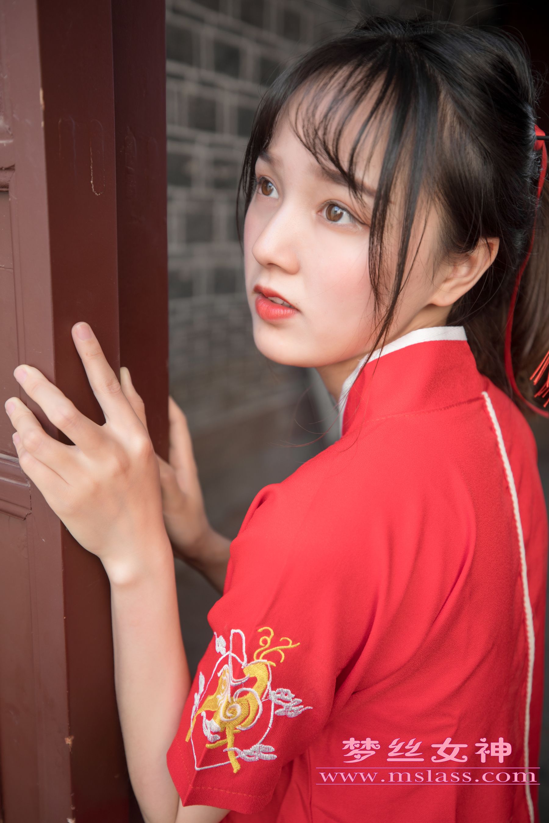 玥玥 长城古风少女-图7