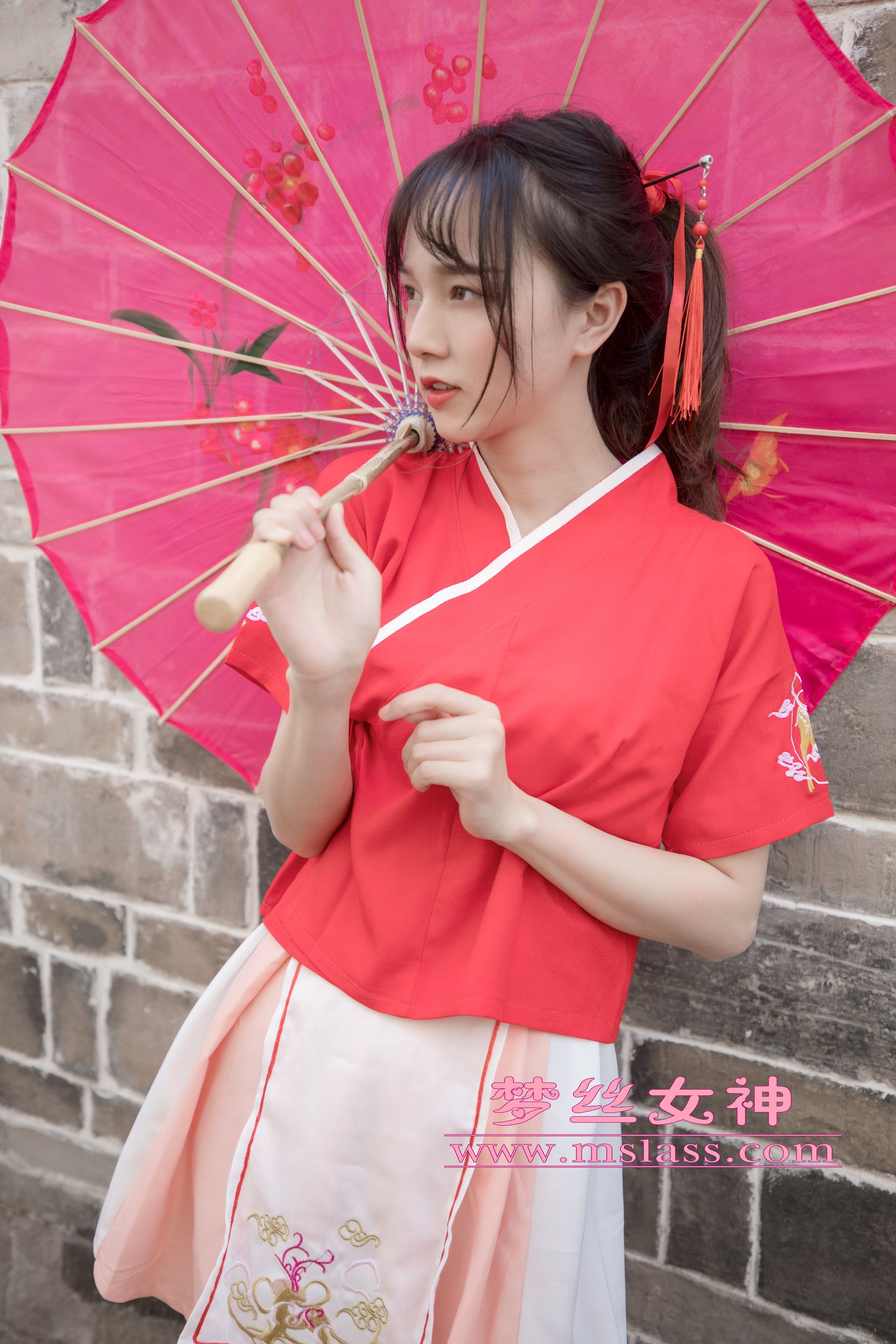 玥玥 长城古风少女-图83