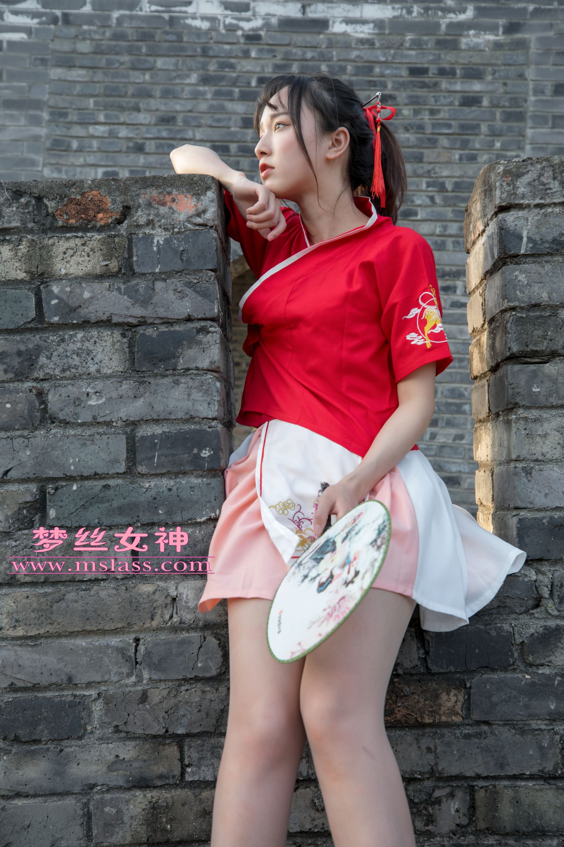 玥玥 长城古风少女-图89