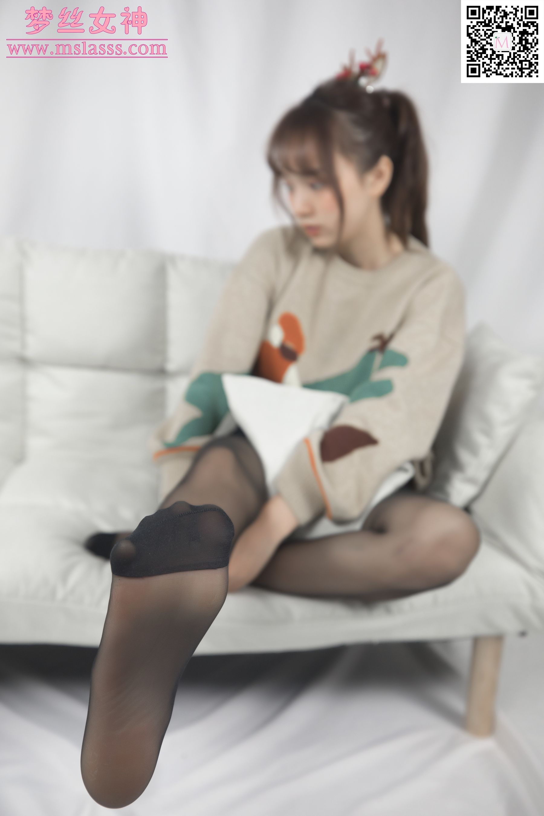 玥玥 黑丝迷人-图38