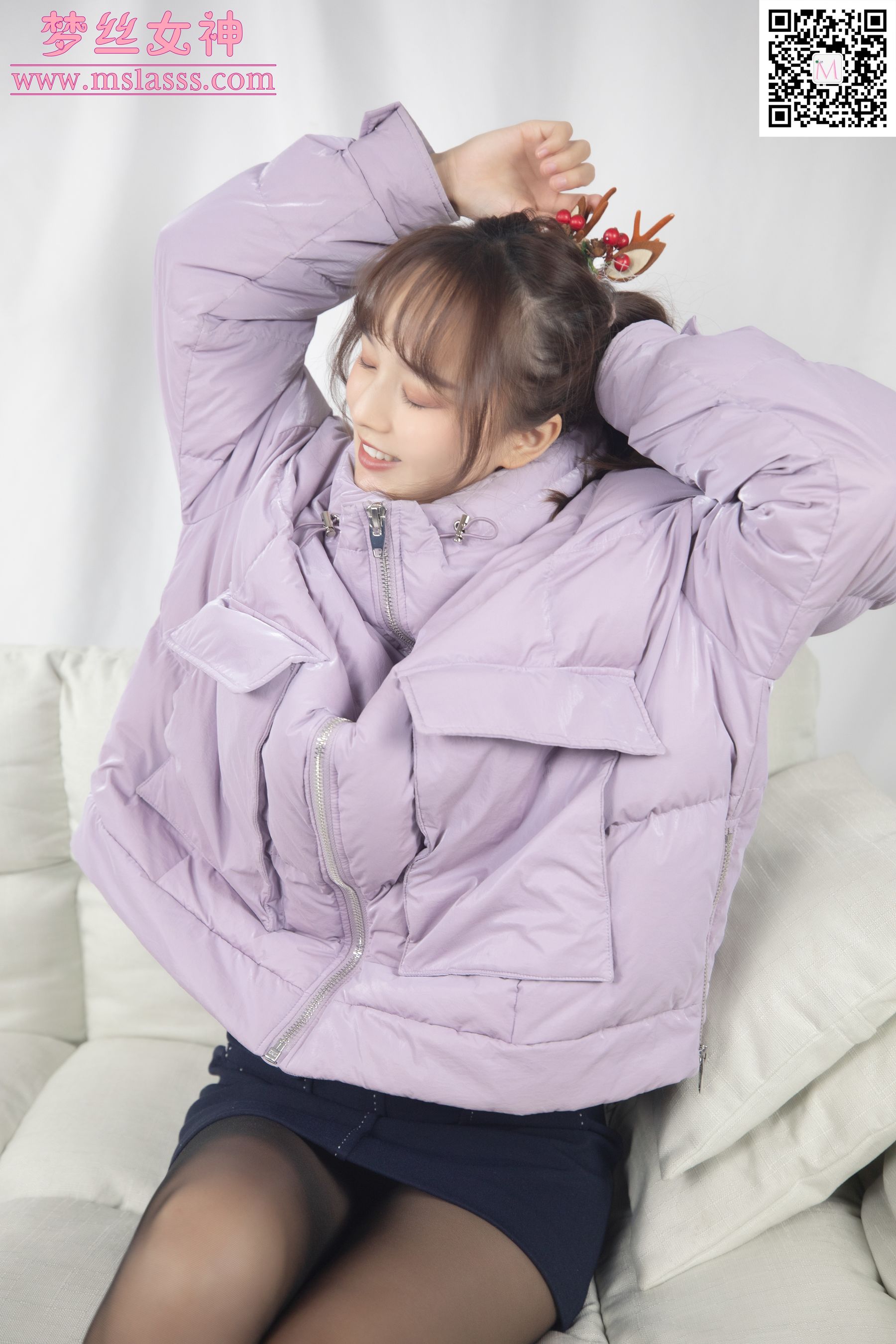 玥玥 黑丝迷人-图5