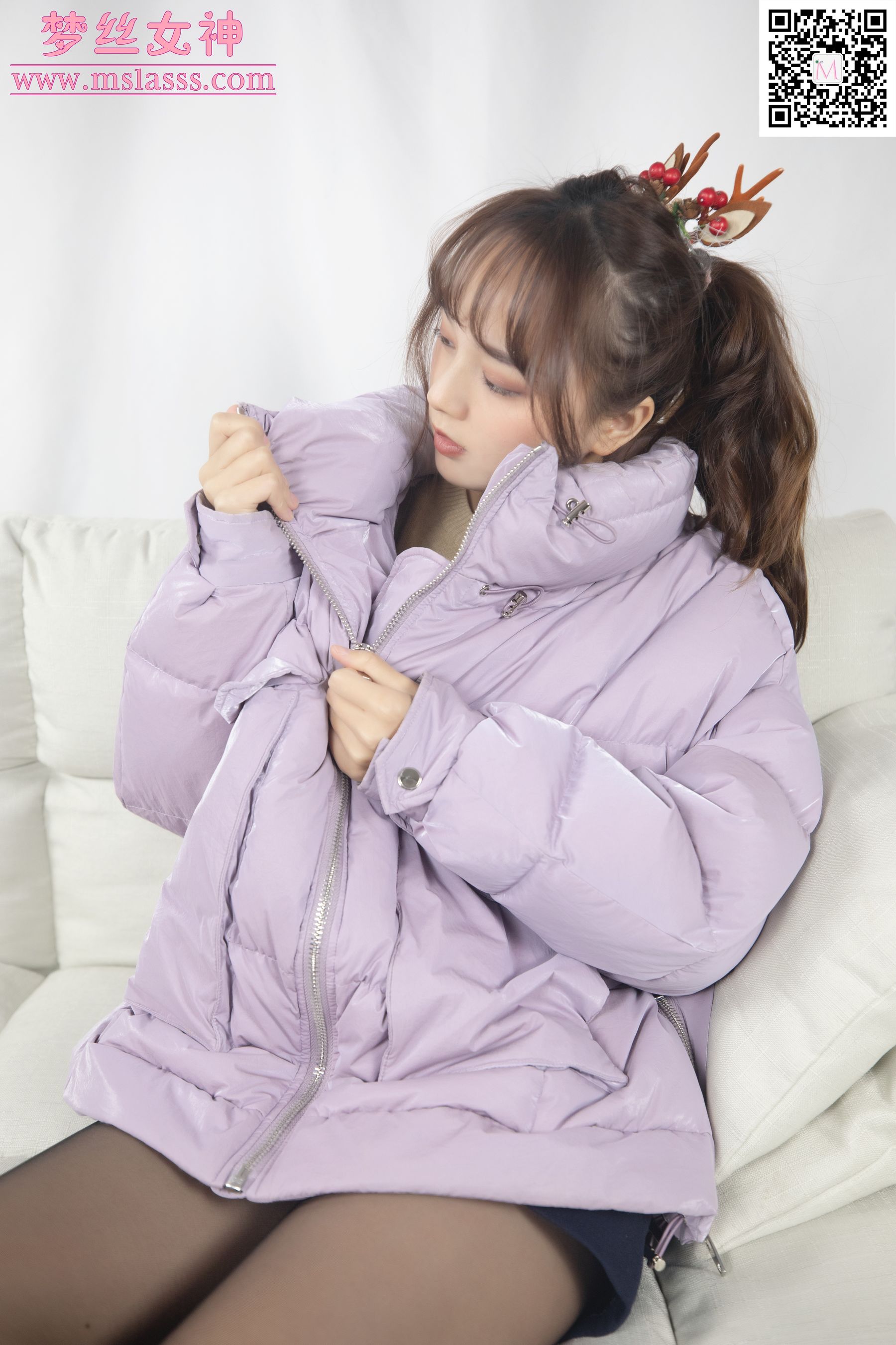 玥玥 黑丝迷人-图8